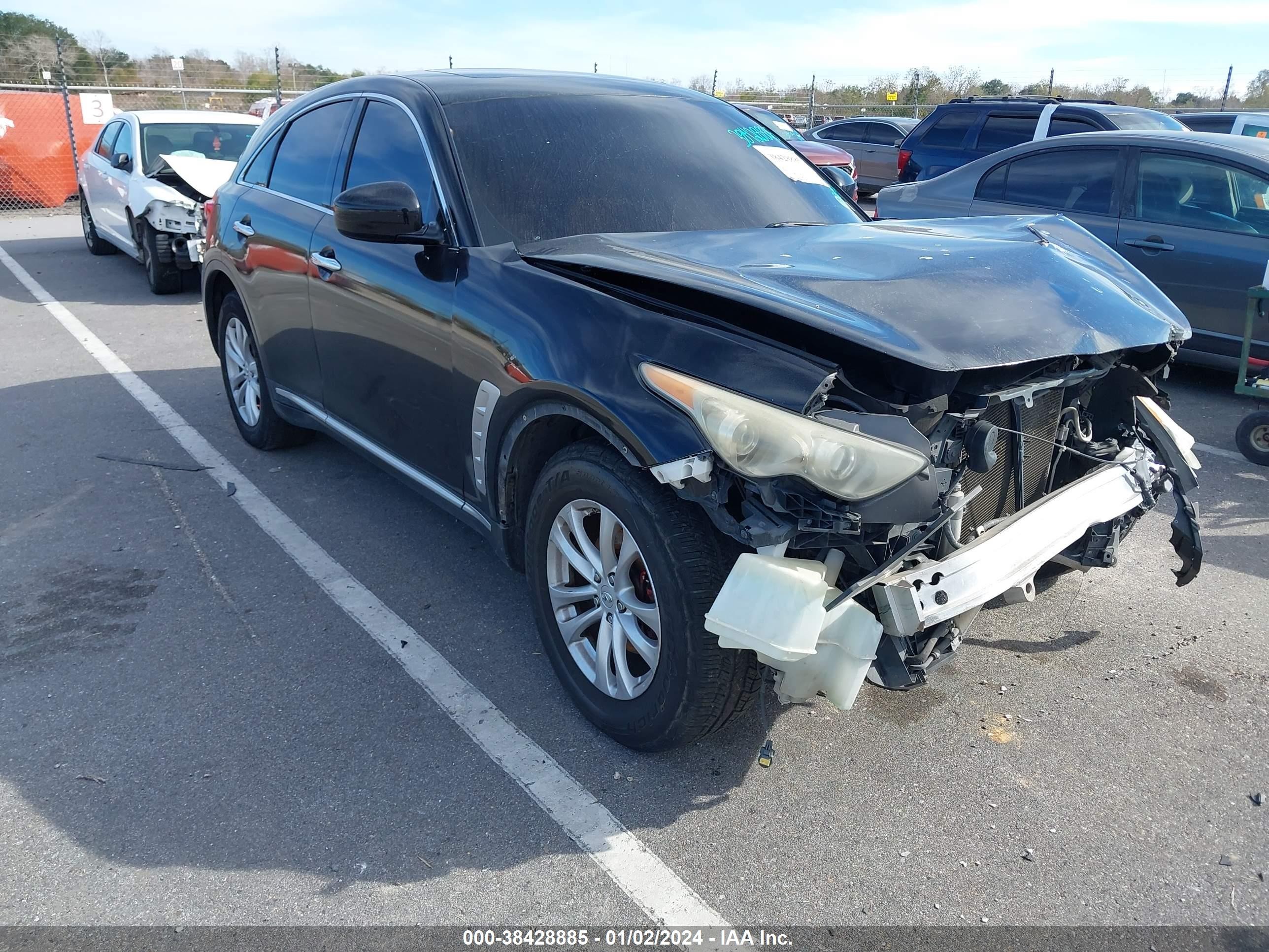 INFINITI FX 2009 jnras18u49m102502