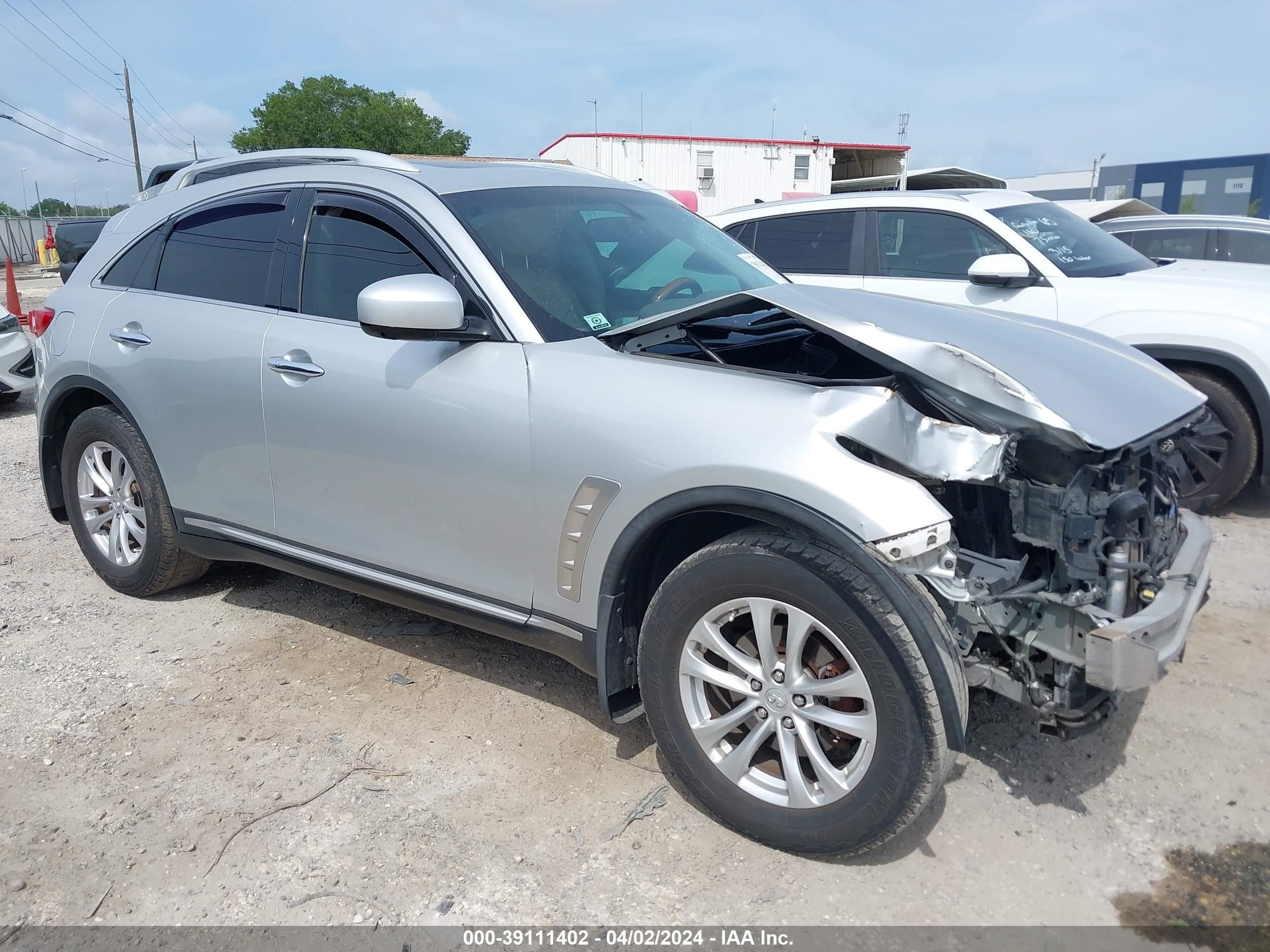 INFINITI FX 2009 jnras18u79m103000