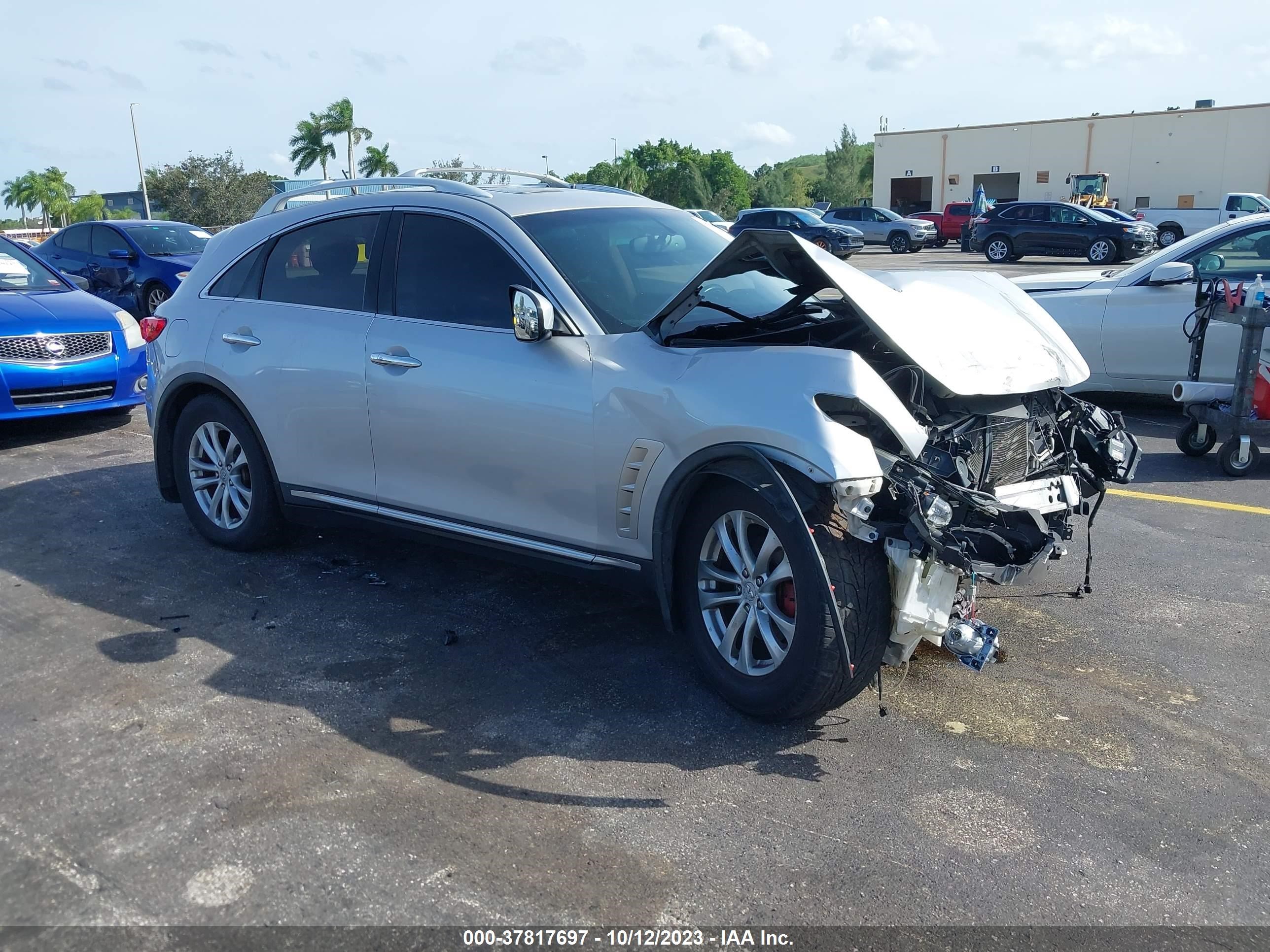 INFINITI FX 2009 jnras18u79m103823