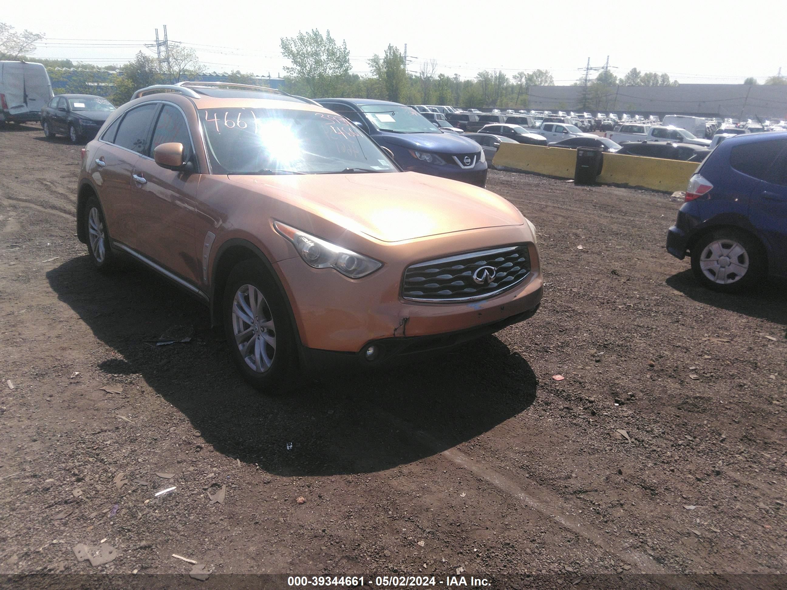 INFINITI FX 2009 jnras18u89m102227