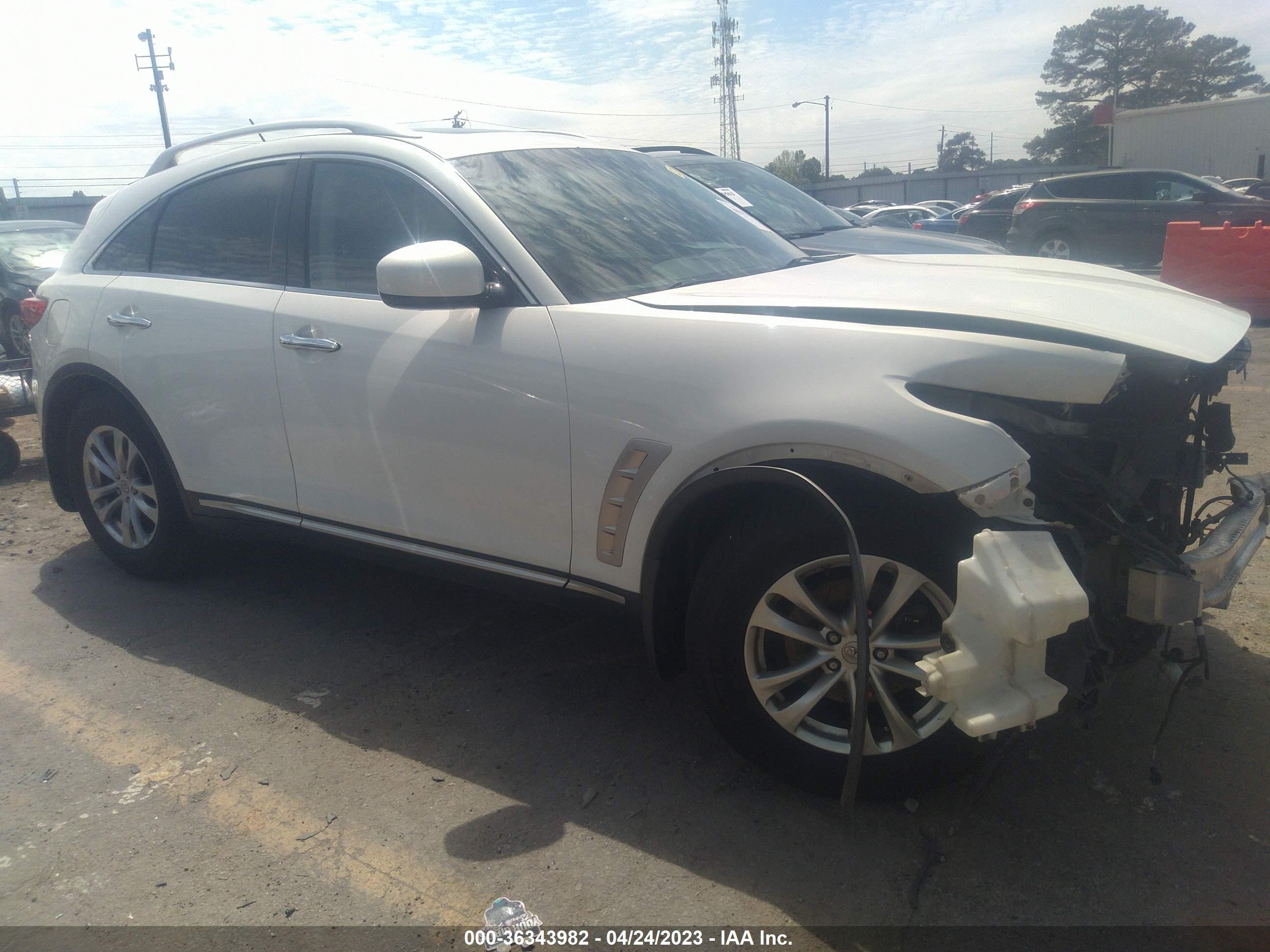 INFINITI FX 2009 jnras18u89m102289