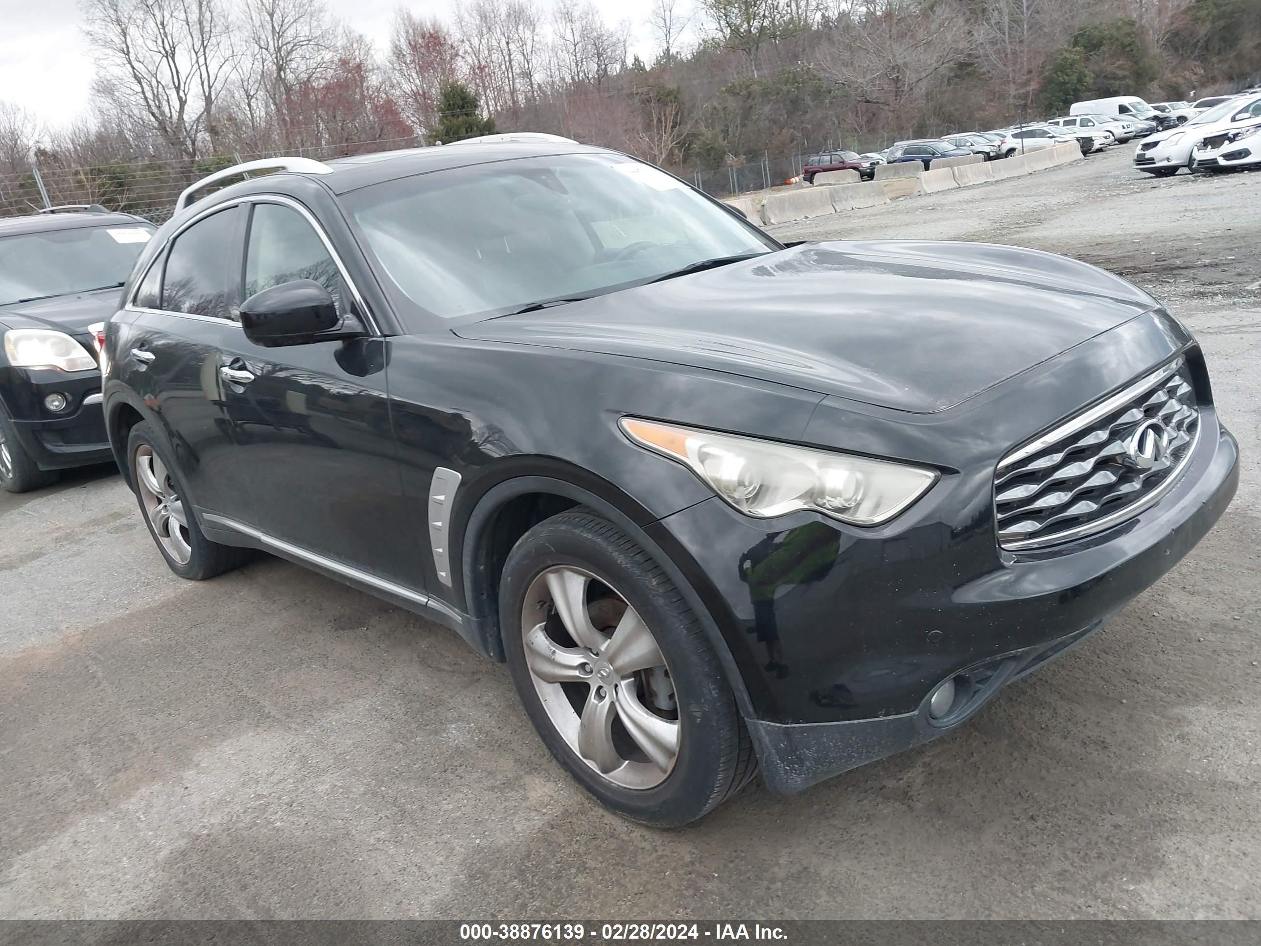 INFINITI FX 2009 jnras18w09m151729