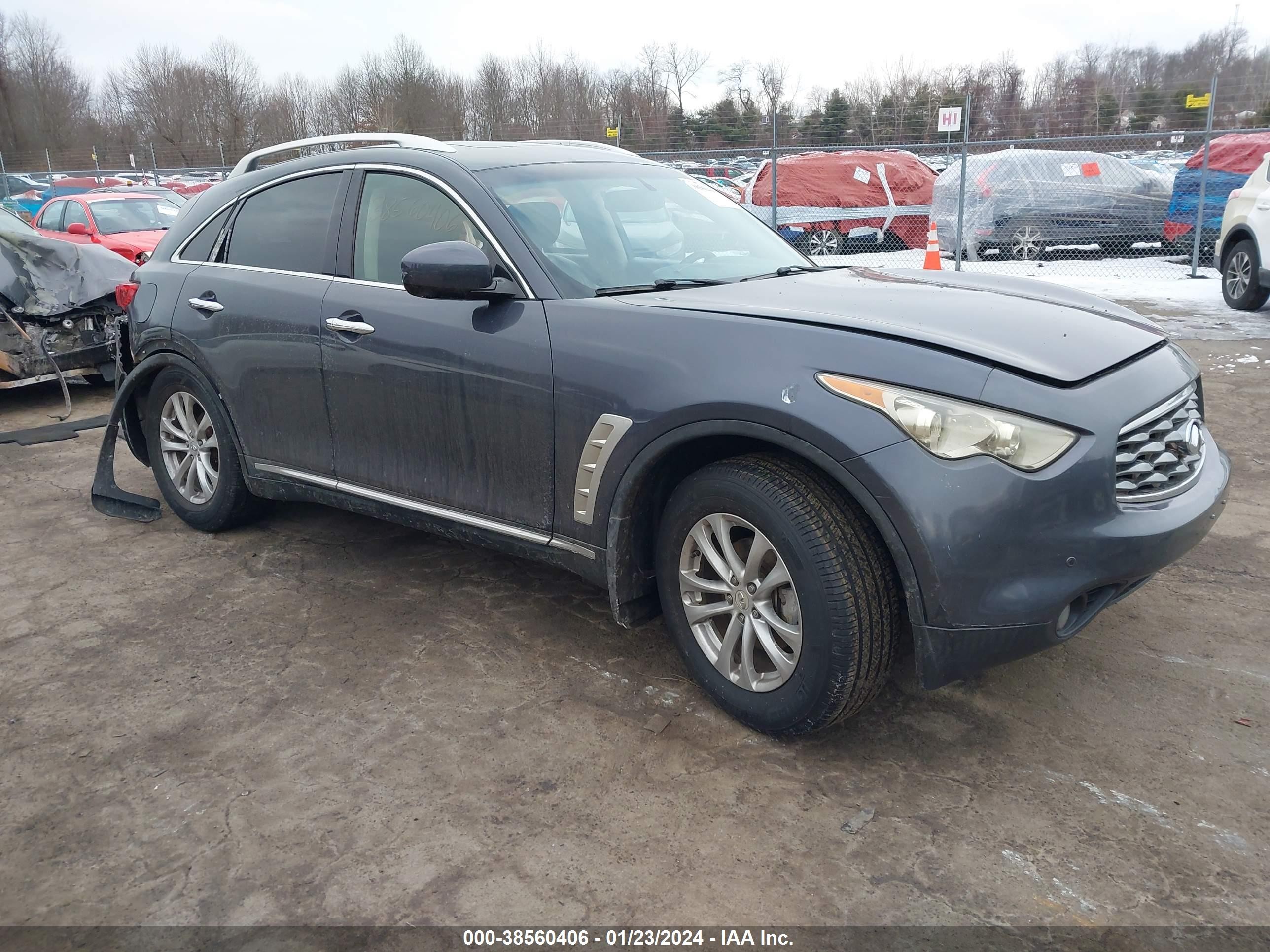 INFINITI FX 2009 jnras18w19m151528