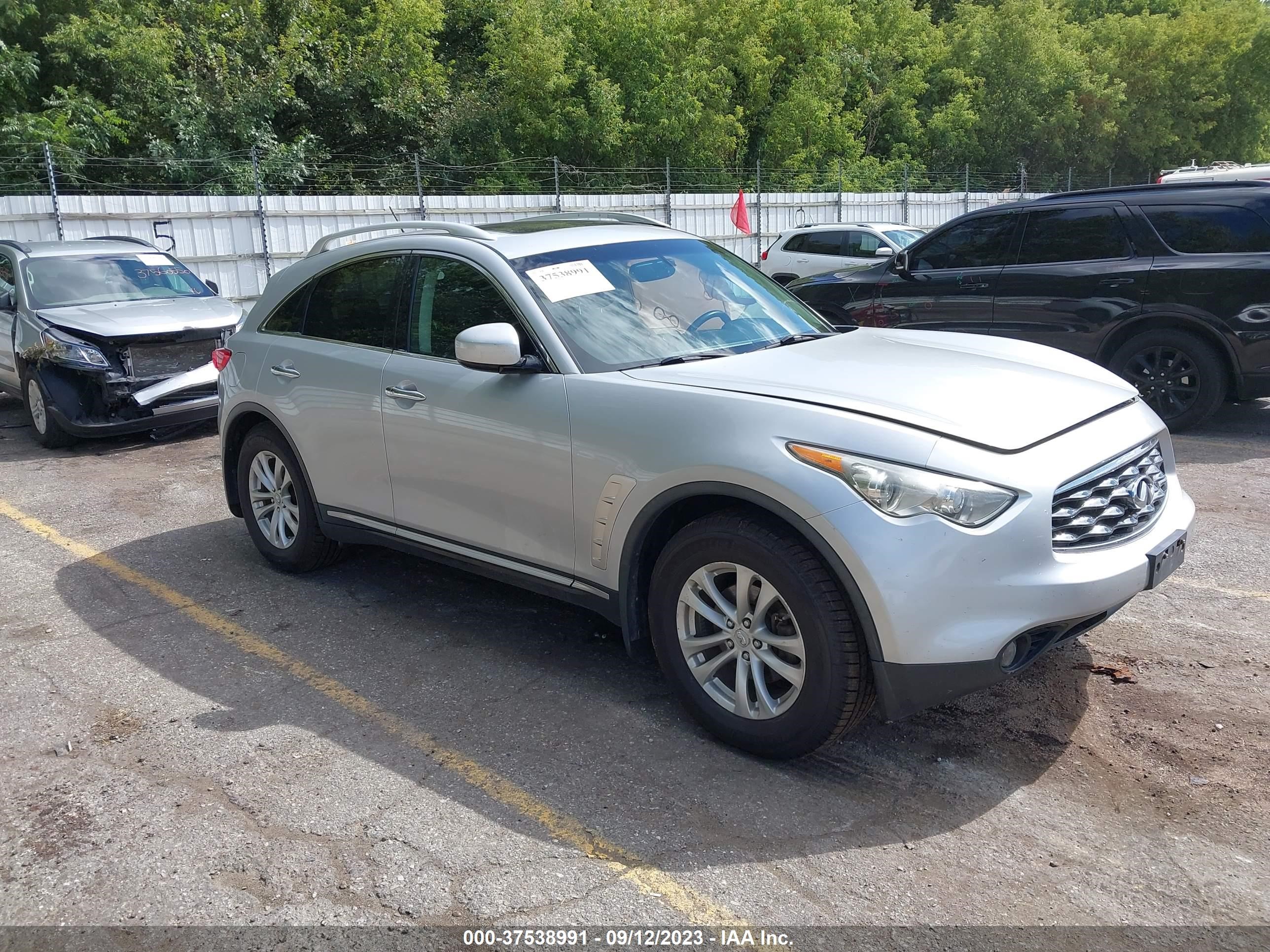 INFINITI FX 2009 jnras18w49m156884