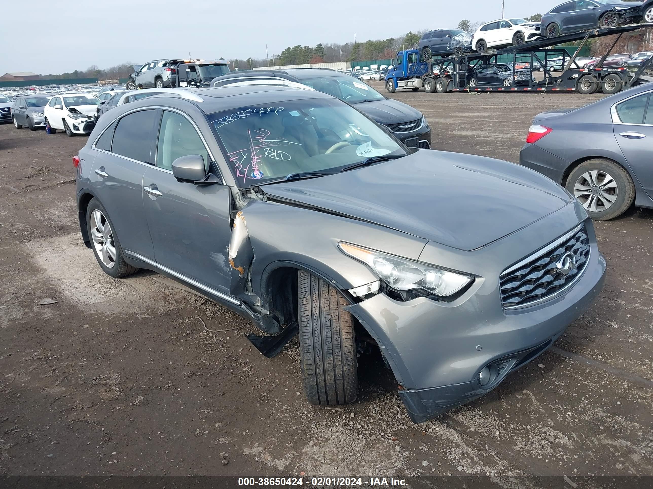 INFINITI FX 2009 jnras18w59m152035