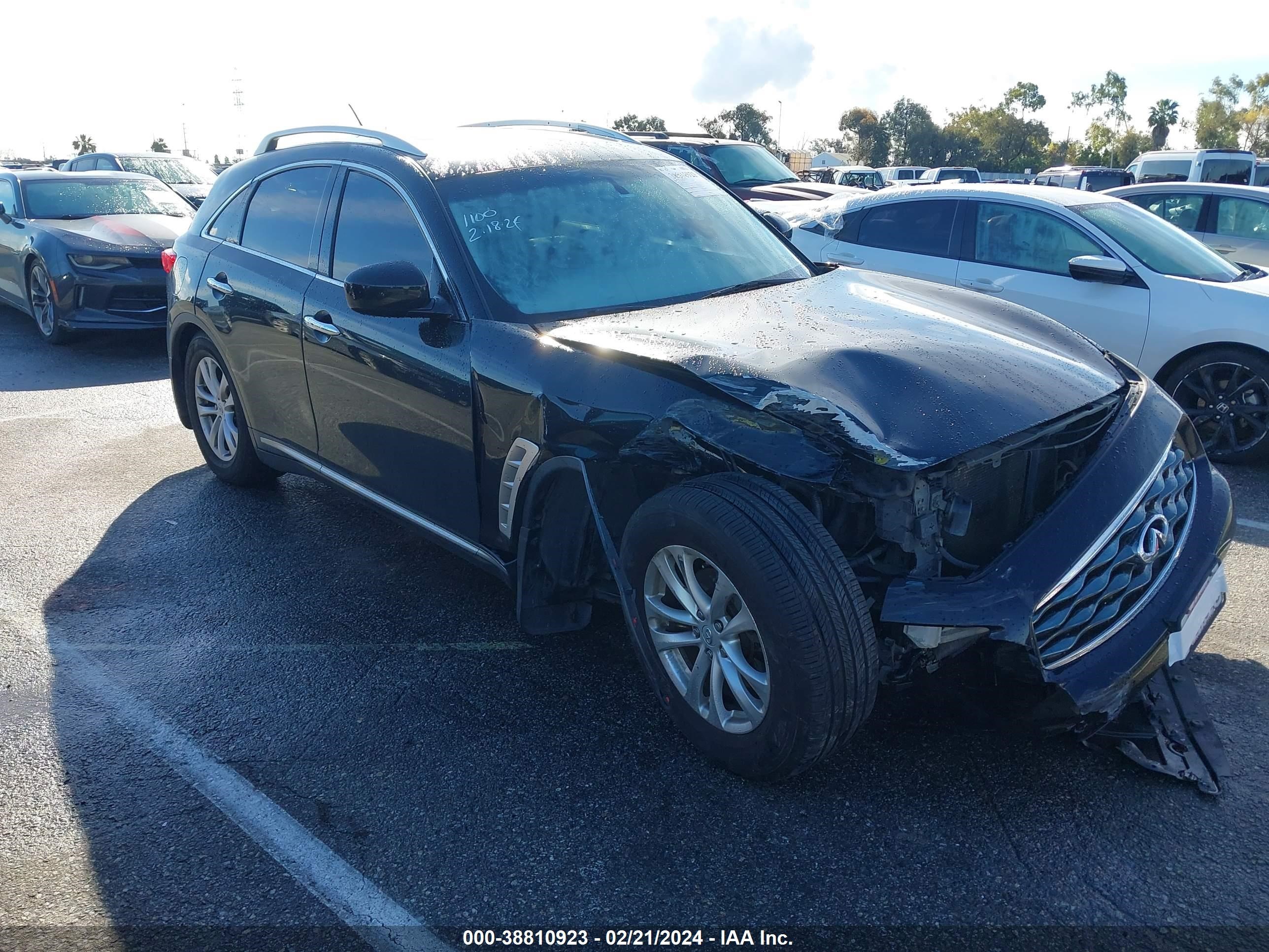 INFINITI FX 2009 jnras18w59m152262