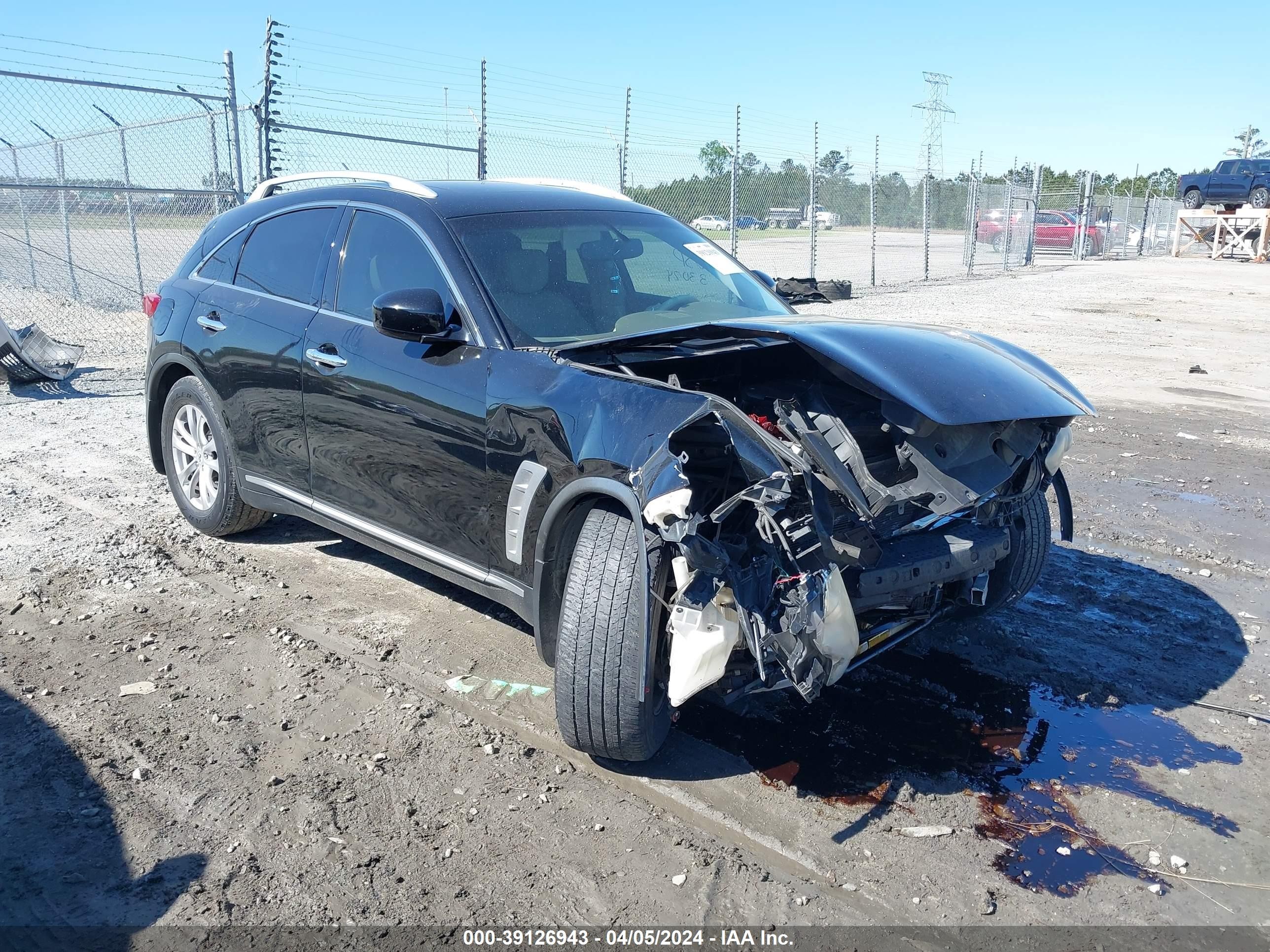 INFINITI FX 2009 jnras18w69m156333