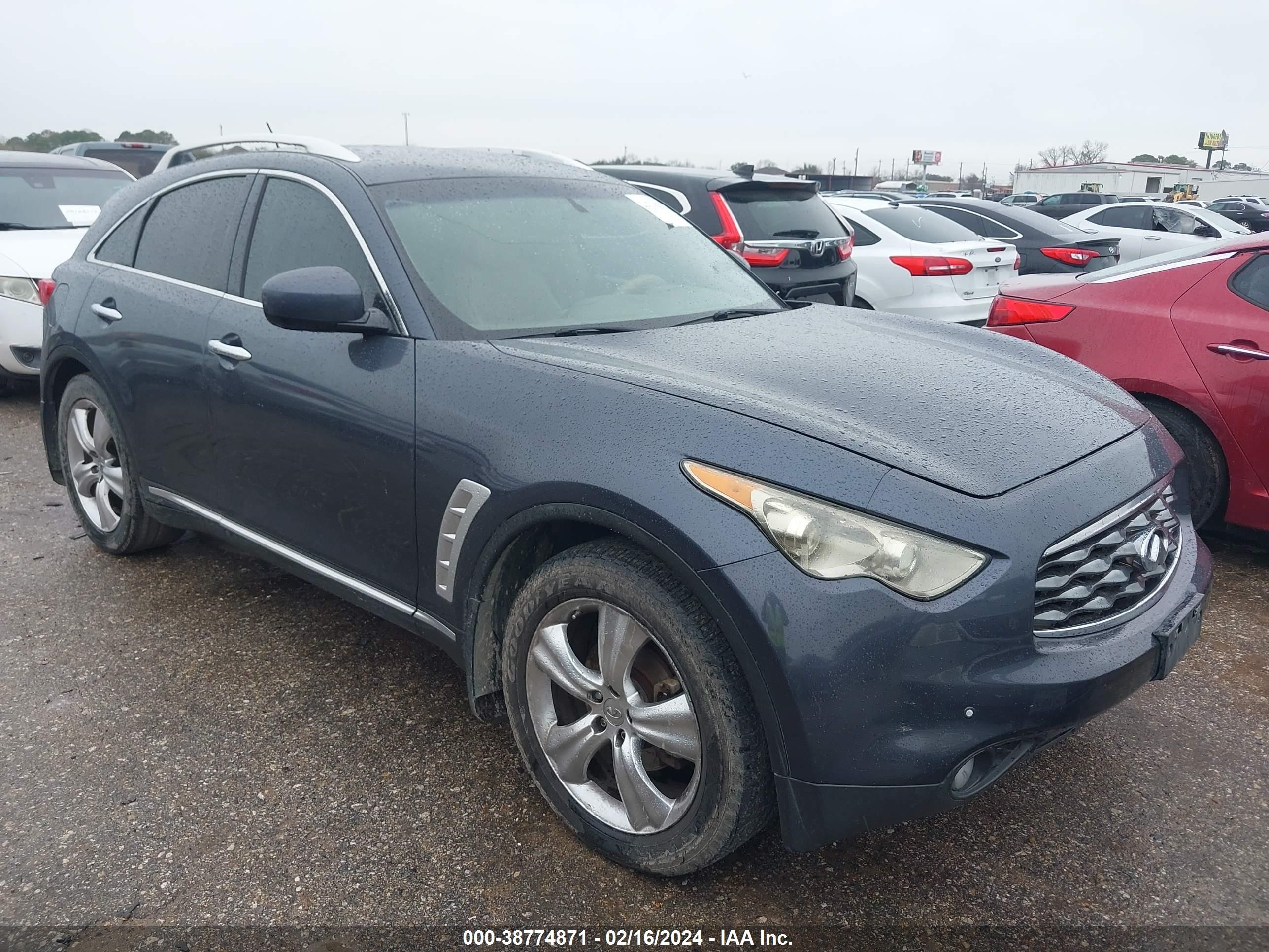 INFINITI FX 2009 jnras18w69m158104