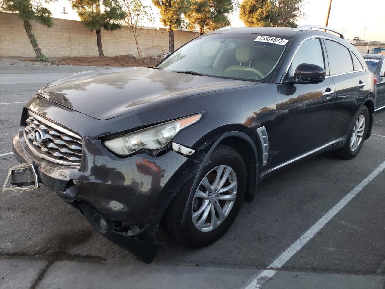 INFINITI FX 2009 jnras18w89m153230