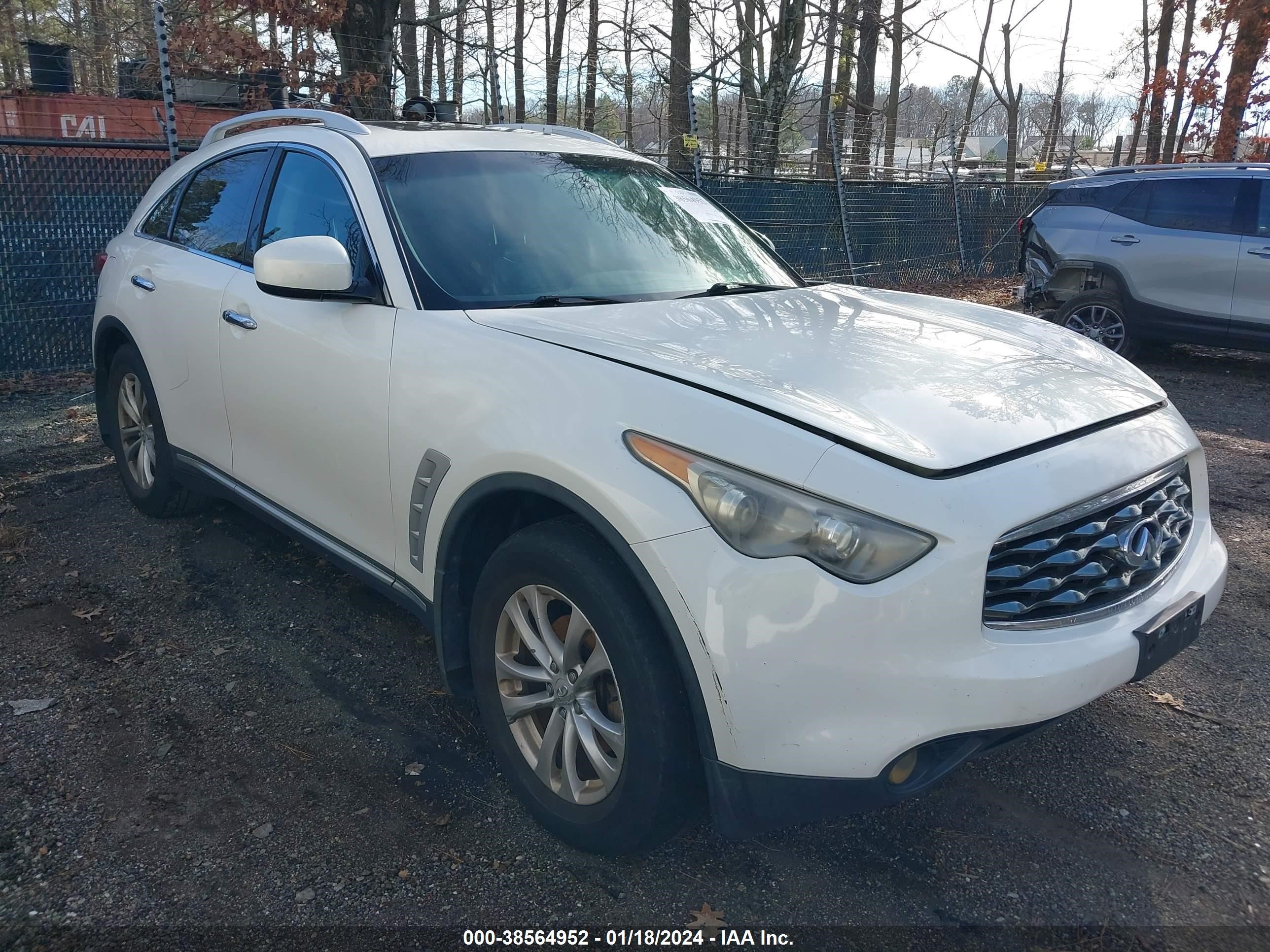 INFINITI FX 2009 jnras18w89m153681