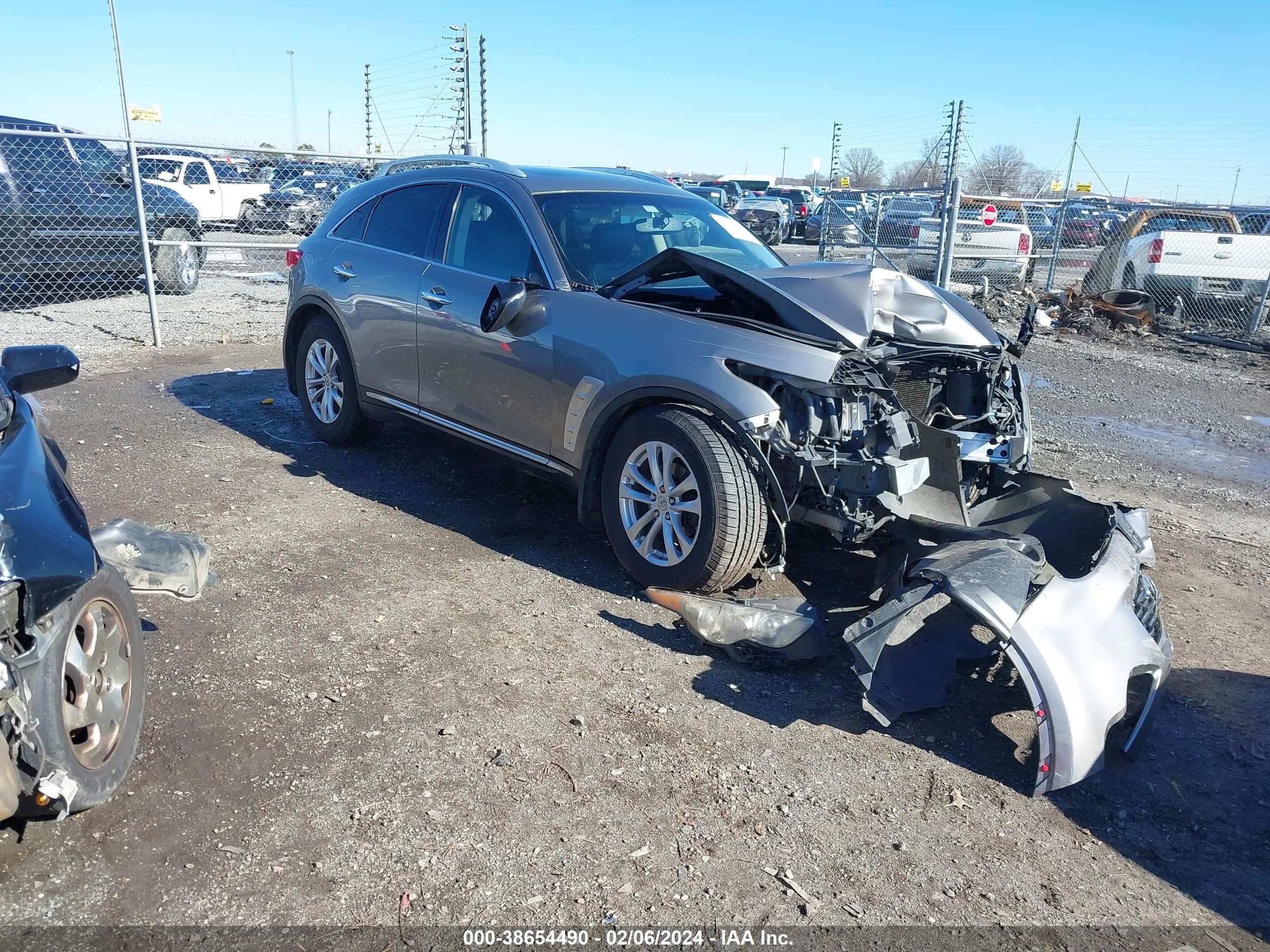 INFINITI FX 2009 jnras18wx9m154668