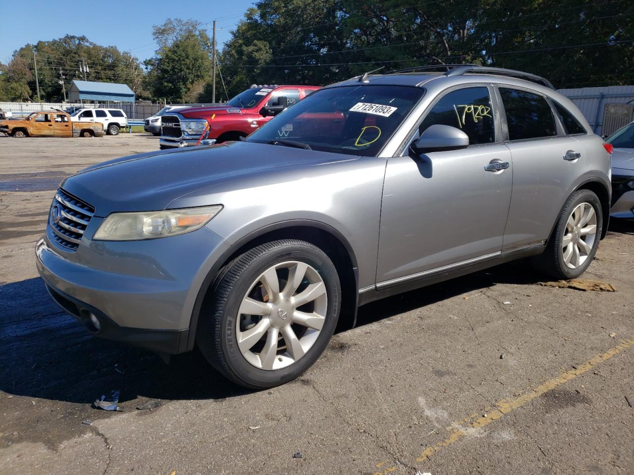 INFINITI FX 2003 jnrbs08w03x001284