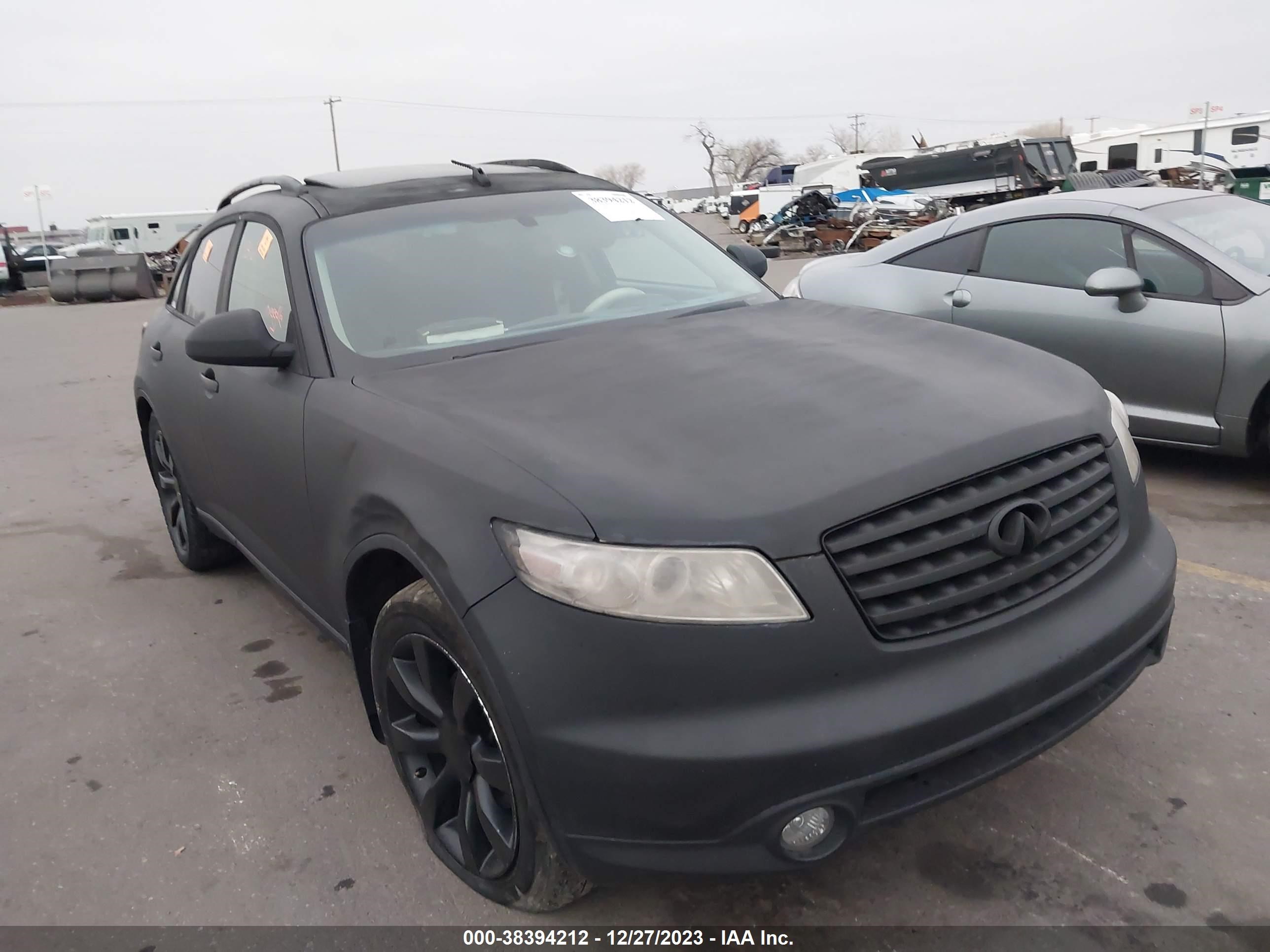 INFINITI FX 2003 jnrbs08w63x404105