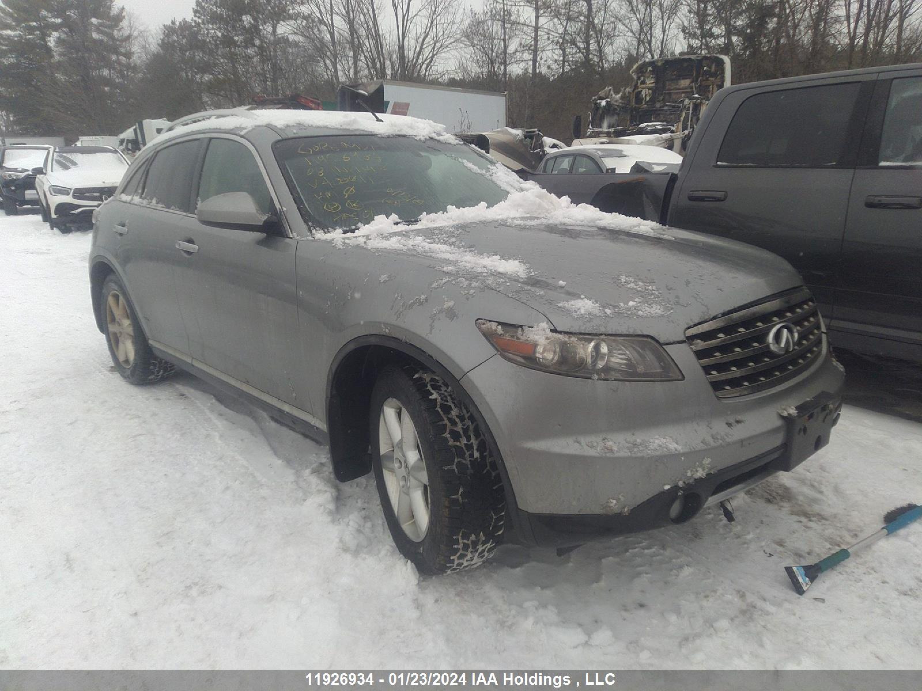 INFINITI FX 2008 jnrbs08w88x400211