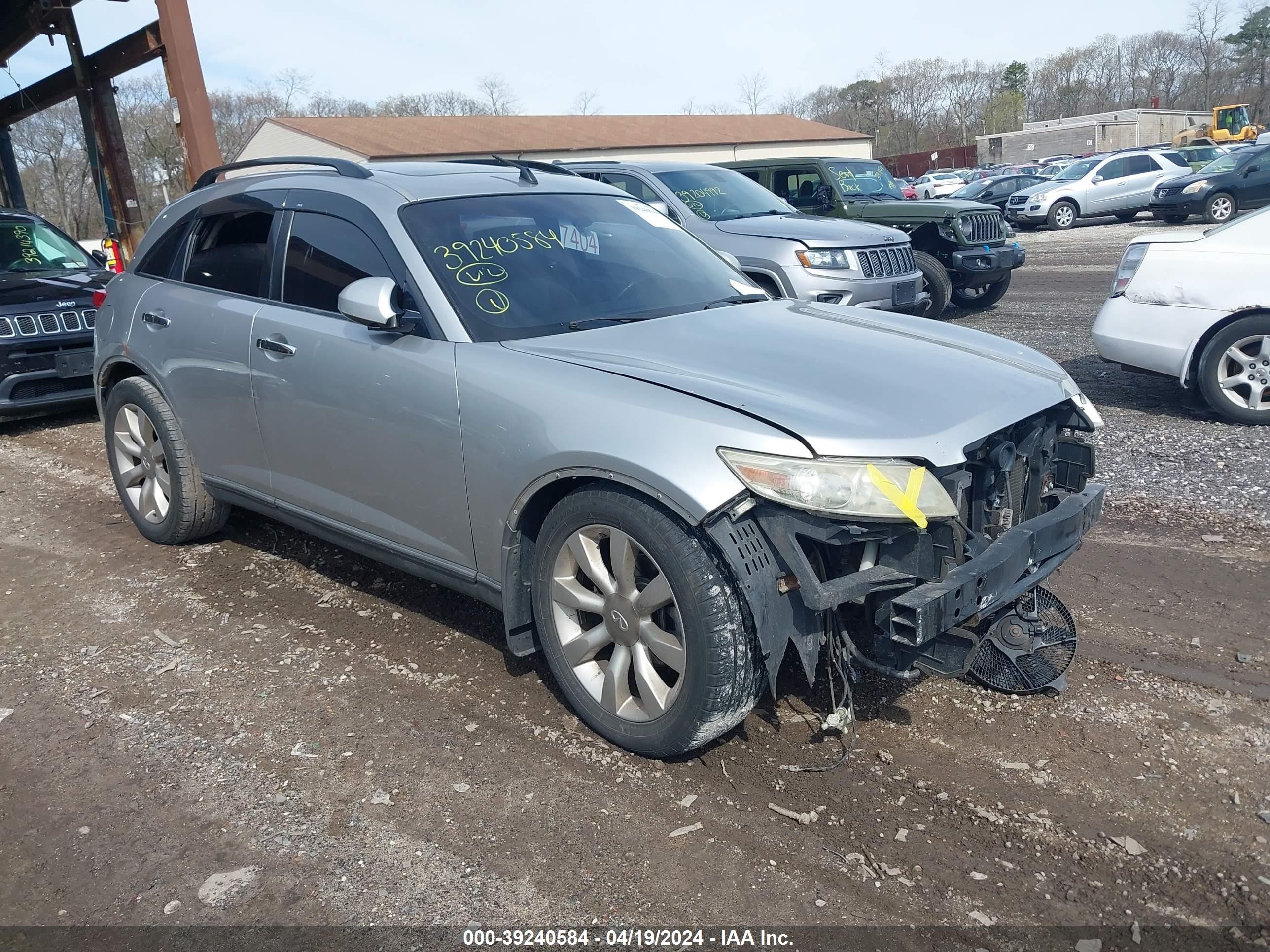 INFINITI FX 2003 jnrbs08wx3x002605