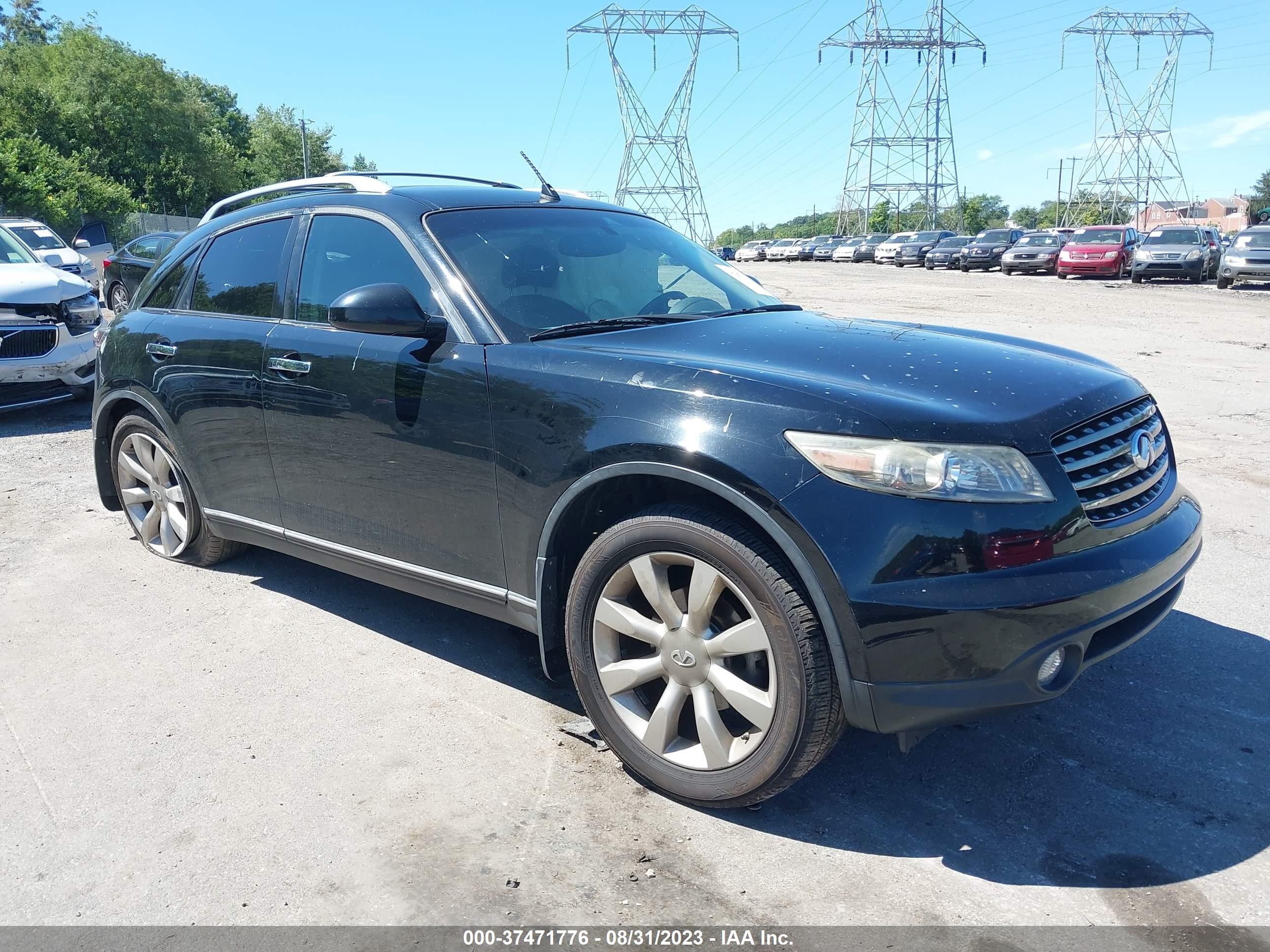 INFINITI FX 2005 jnrbs08wx5x400108