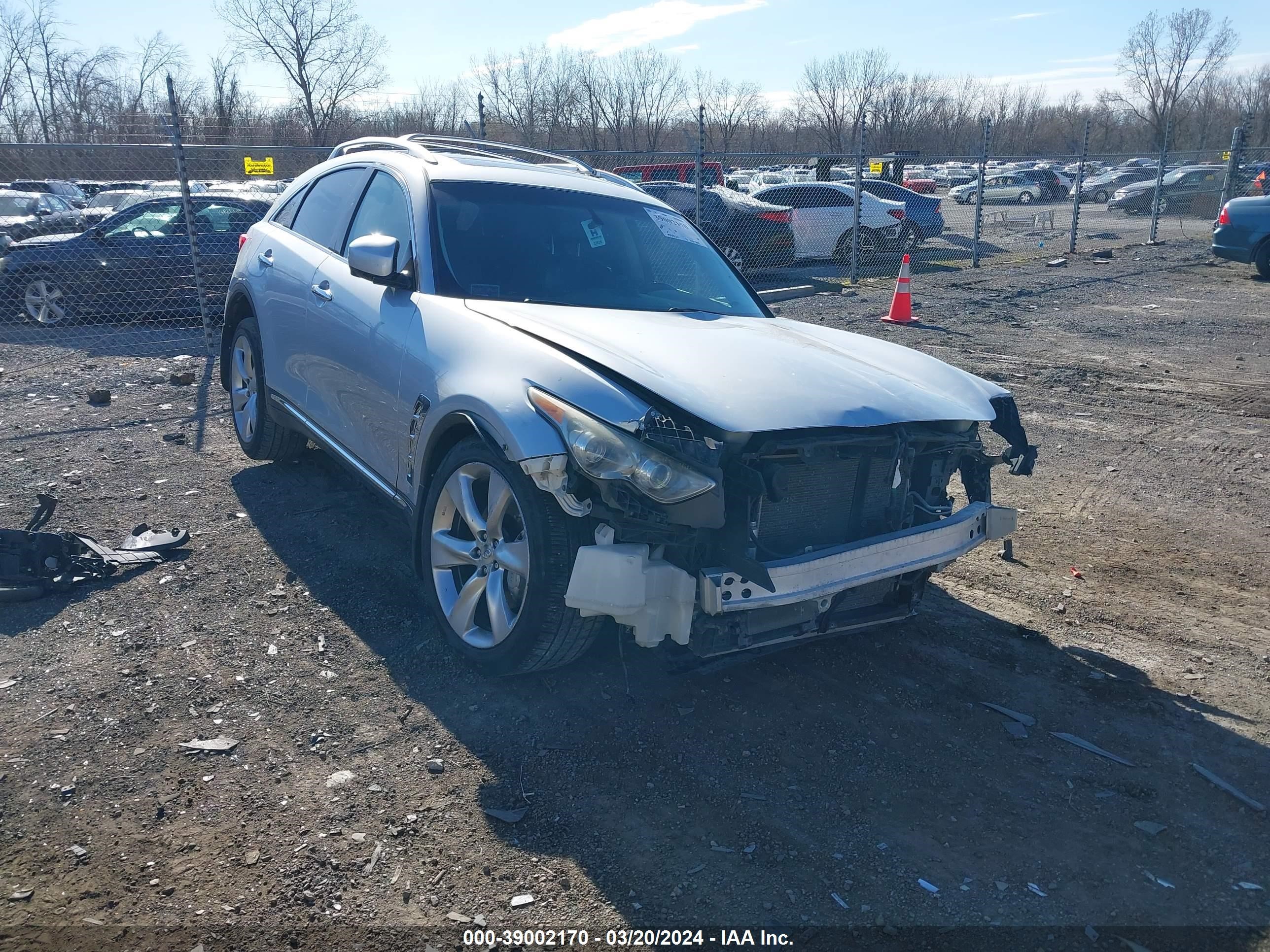 INFINITI FX 2009 jnrbs18w09m200433