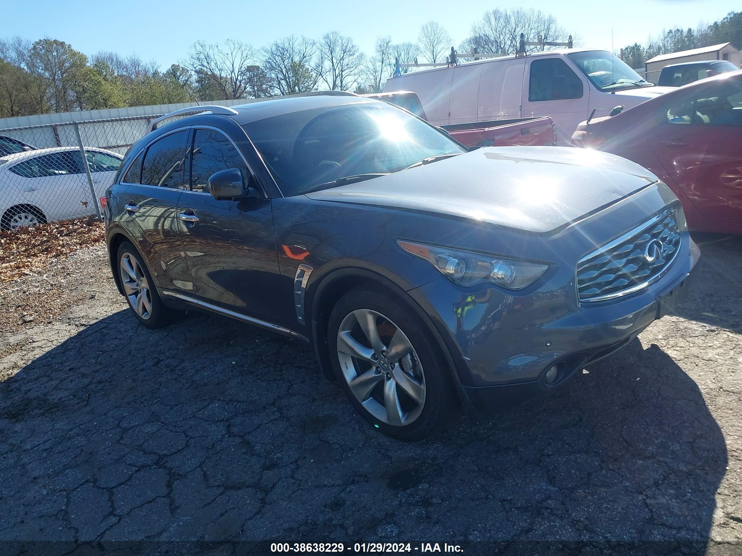 INFINITI FX 2009 jnrbs18w49m200547