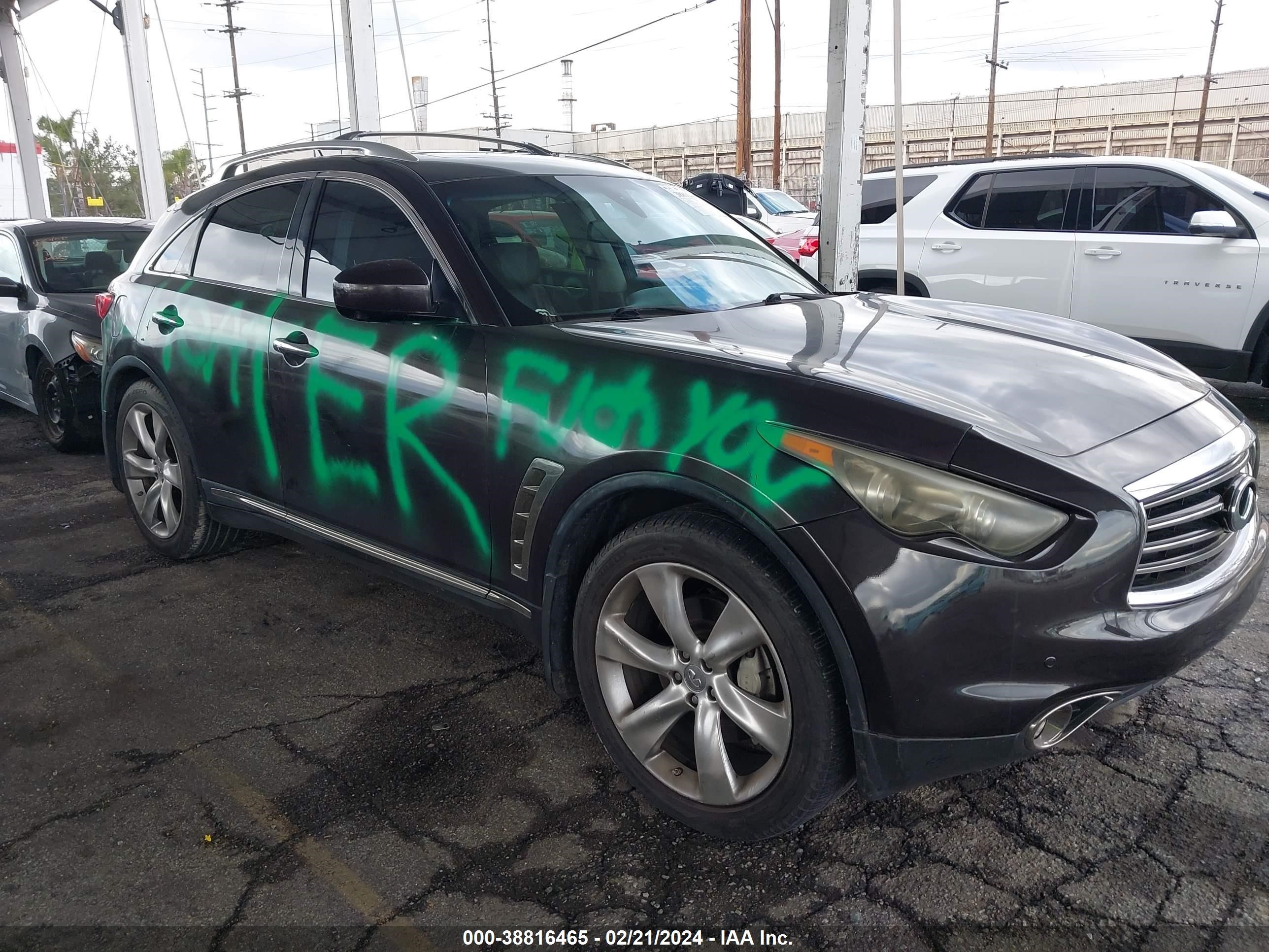 INFINITI FX 2009 jnrbs18w49m201911