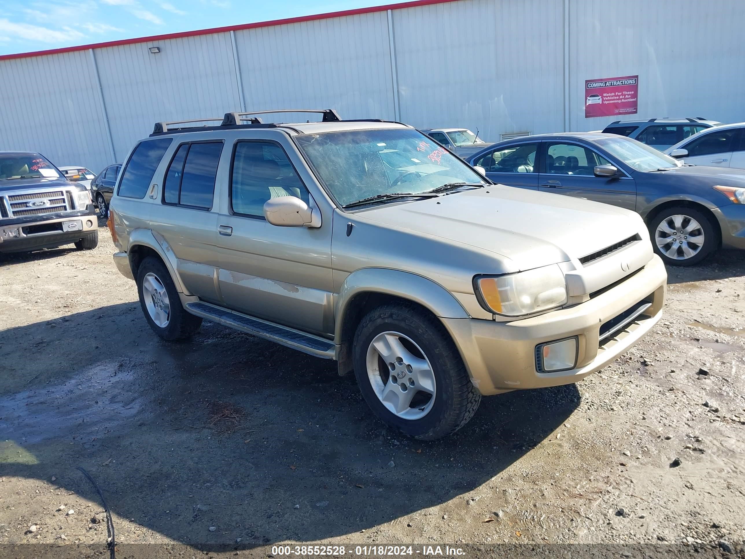 INFINITI QX4 2002 jnrdr09x32w211443