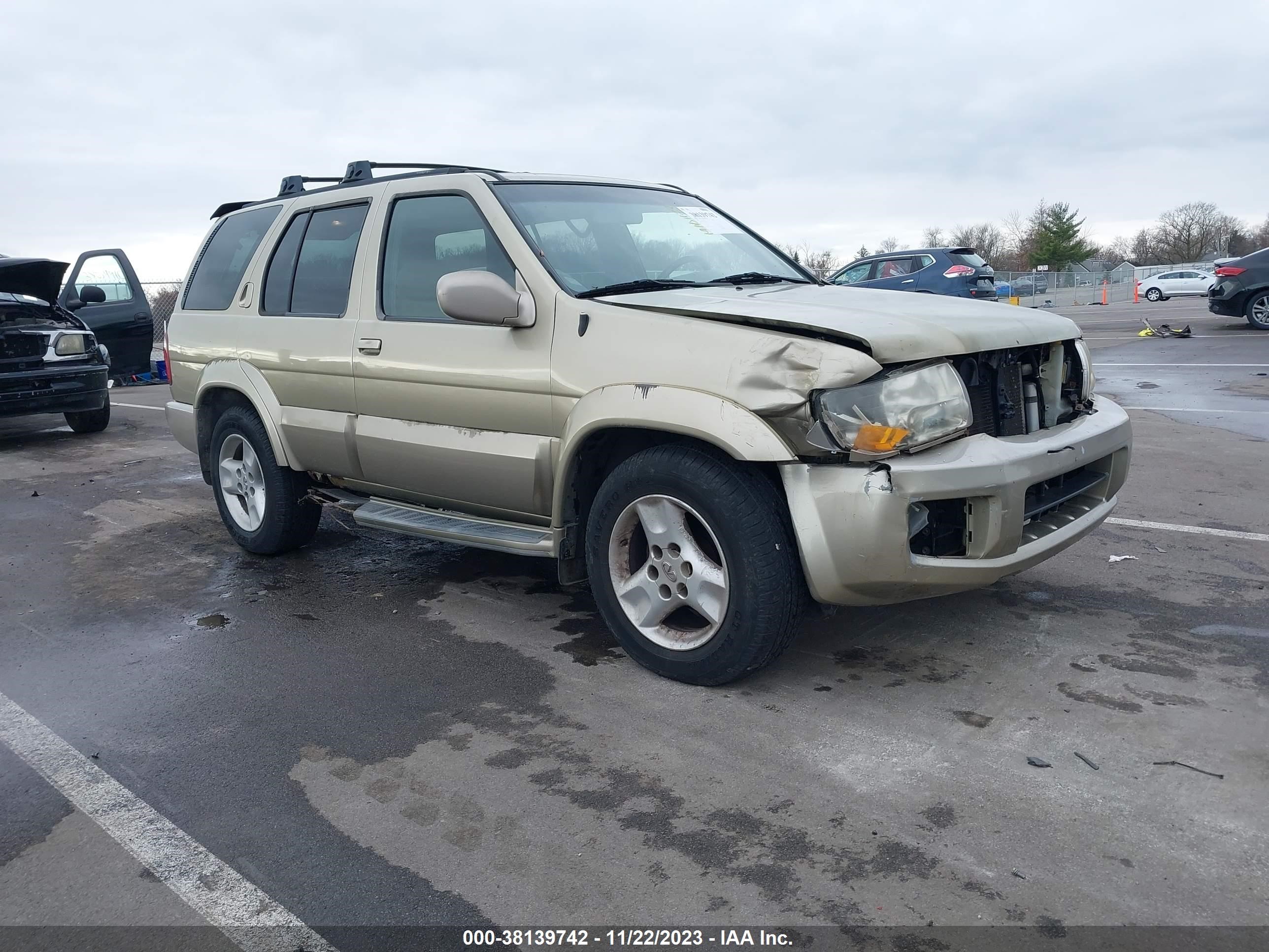 INFINITI QX4 2002 jnrdr09y22w259766