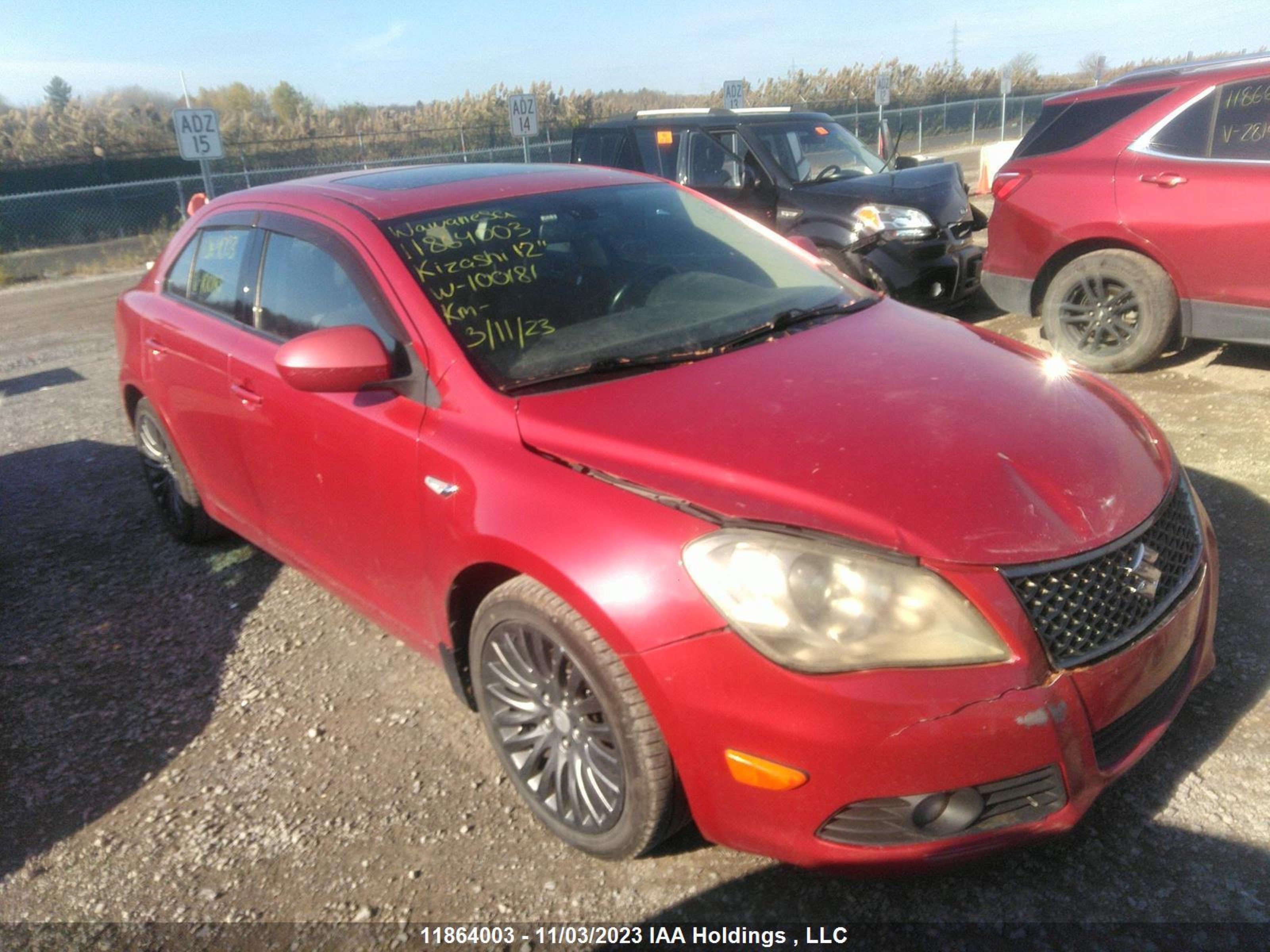 SUZUKI KIZASHI 2012 js2rf9a76c6100181