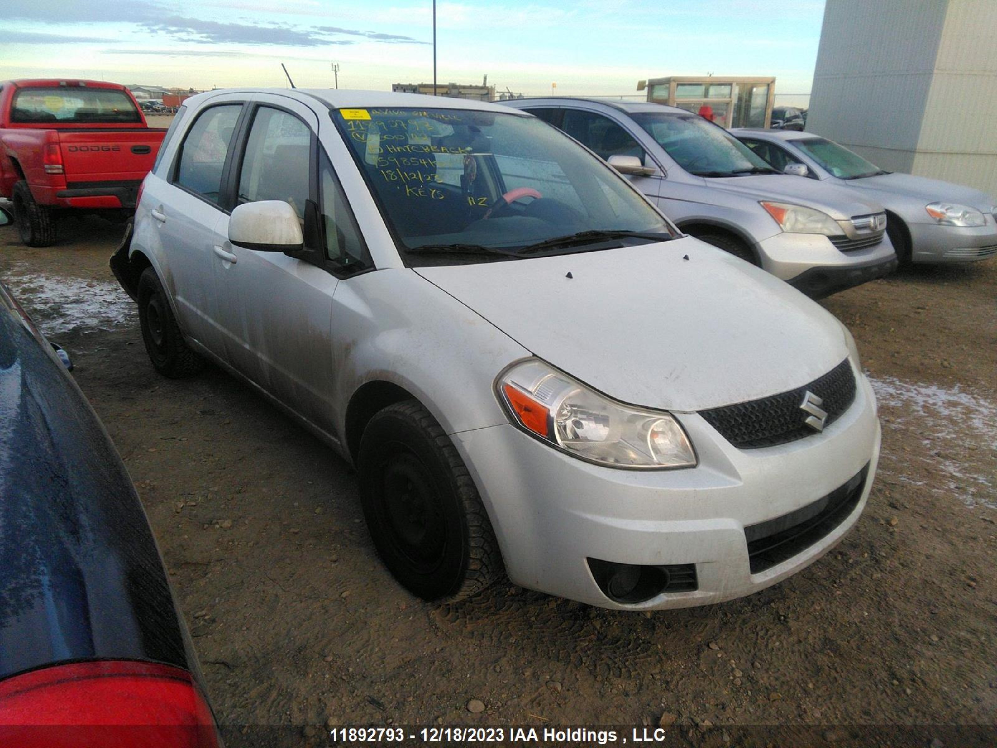 SUZUKI SX4 2010 js2ya5a15a6300142