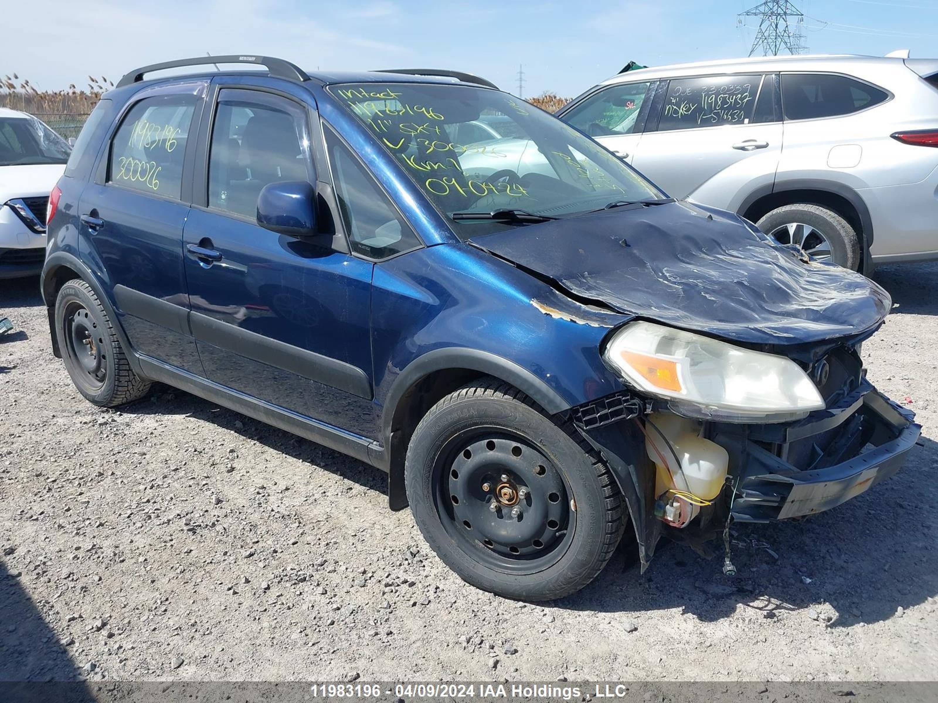 SUZUKI SX4 2011 js2yb5a24b6300026