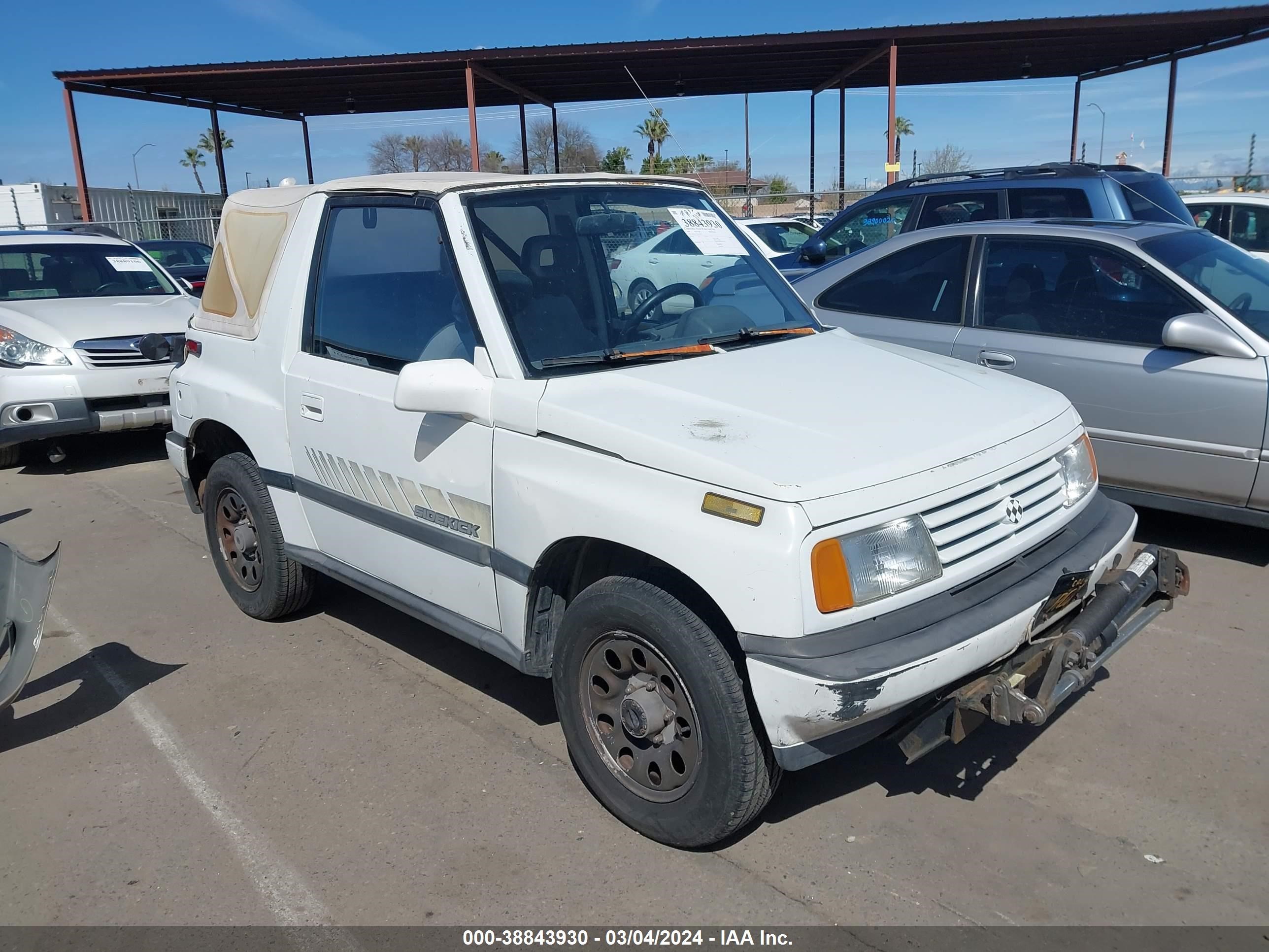 SUZUKI SIDEKICK 1989 js3ta01c2k4119913