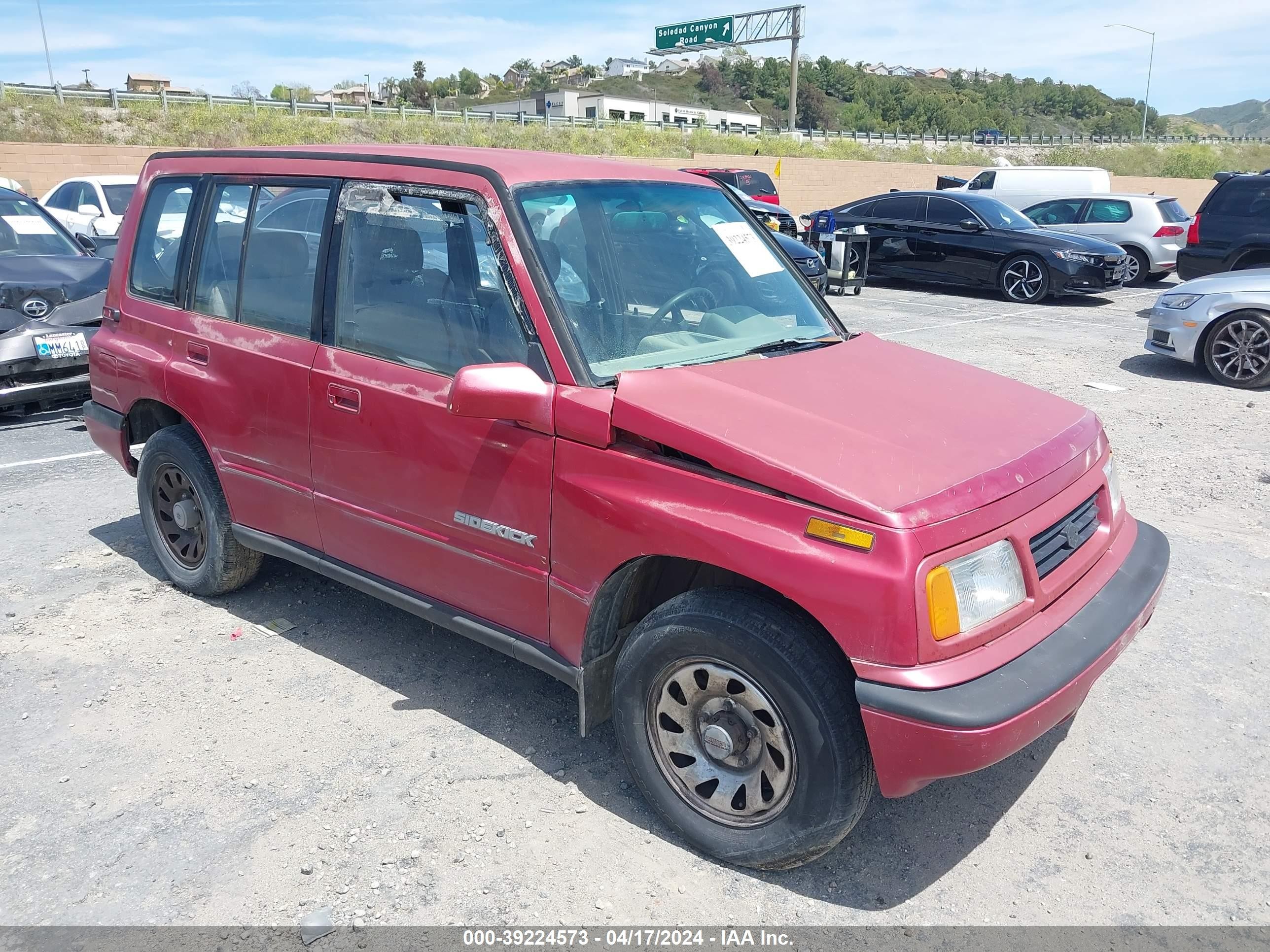 SUZUKI SIDEKICK 1993 js3td03vxp4100183