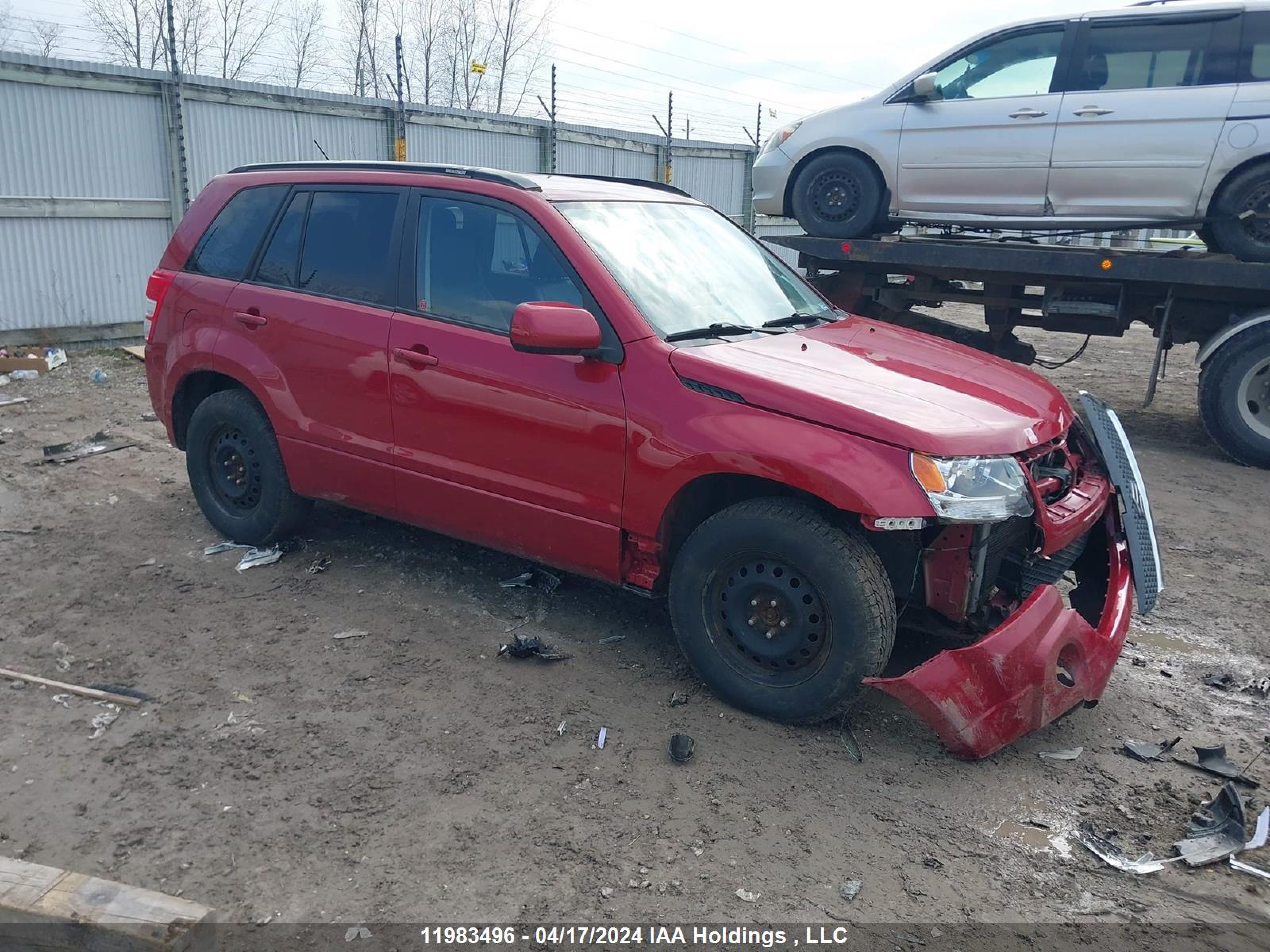 SUZUKI GRAND VITARA 2011 js3td0d27b4102664