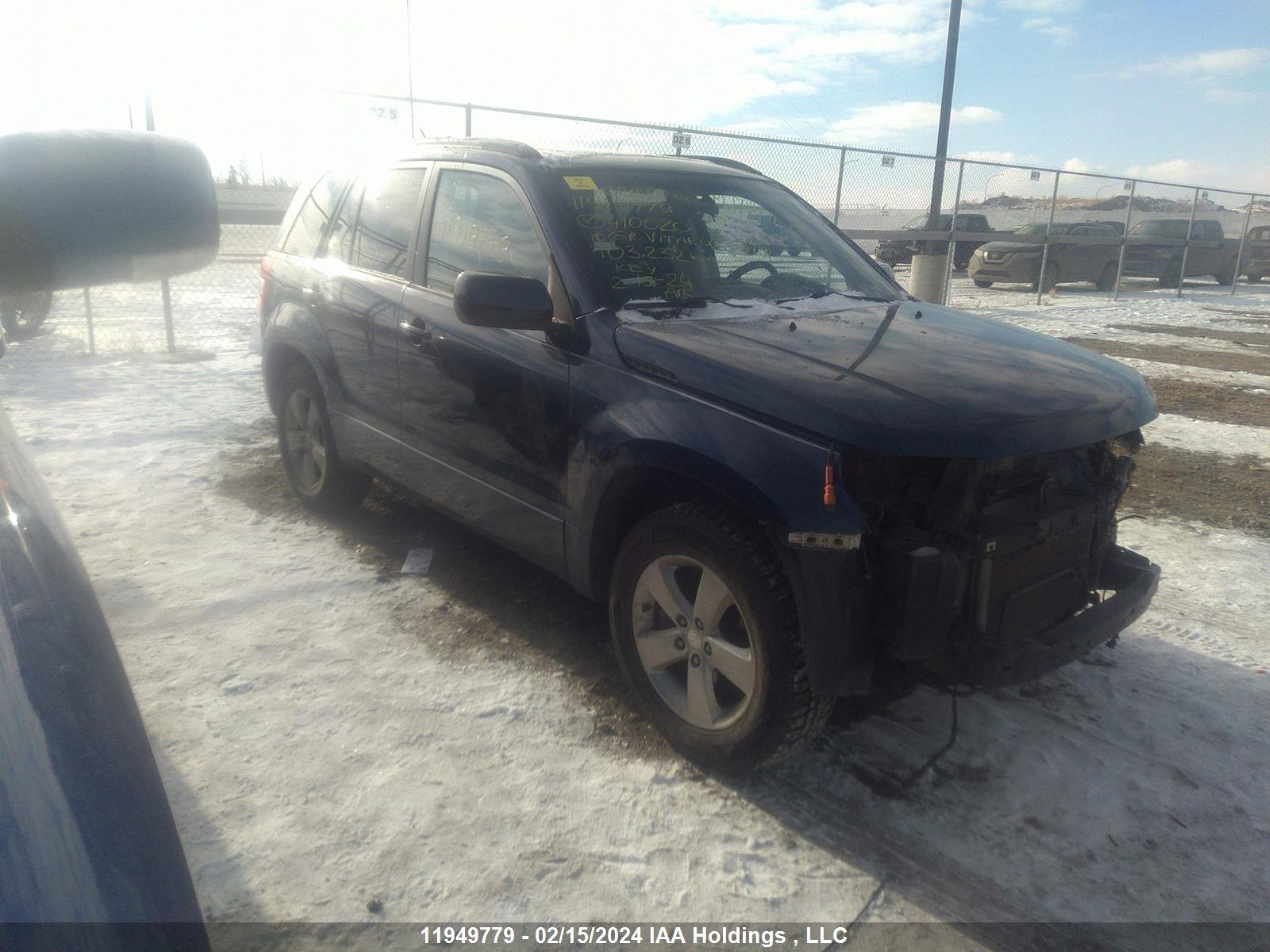 SUZUKI GRAND VITARA 2010 js3td0d43a4100202