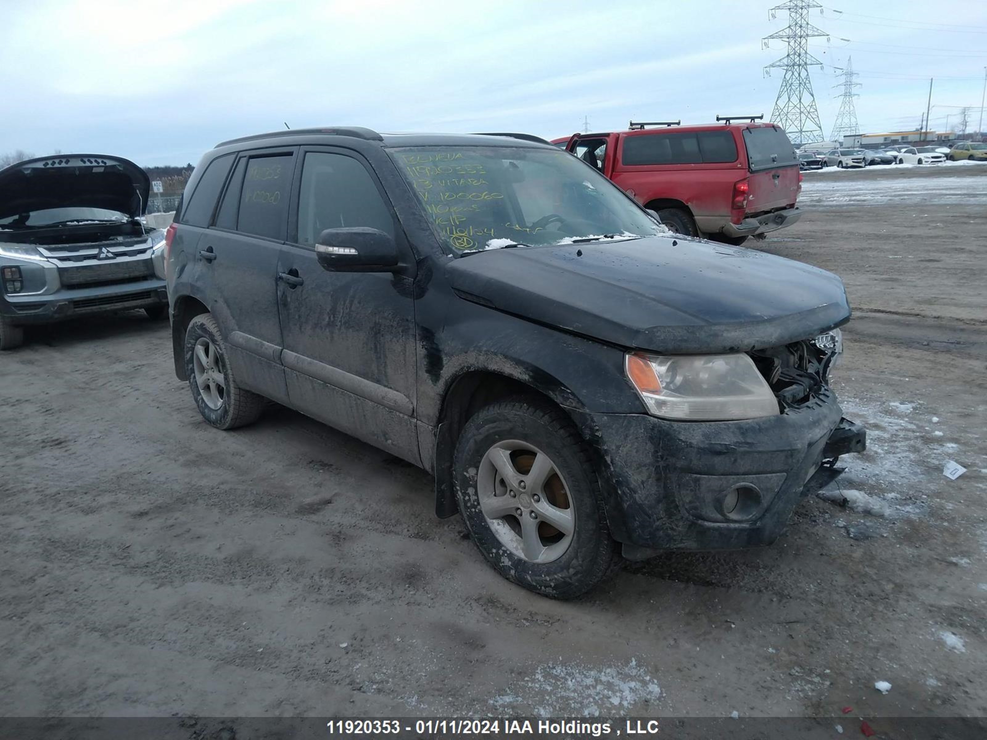 SUZUKI GRAND VITARA 2013 js3td0d43d4100060