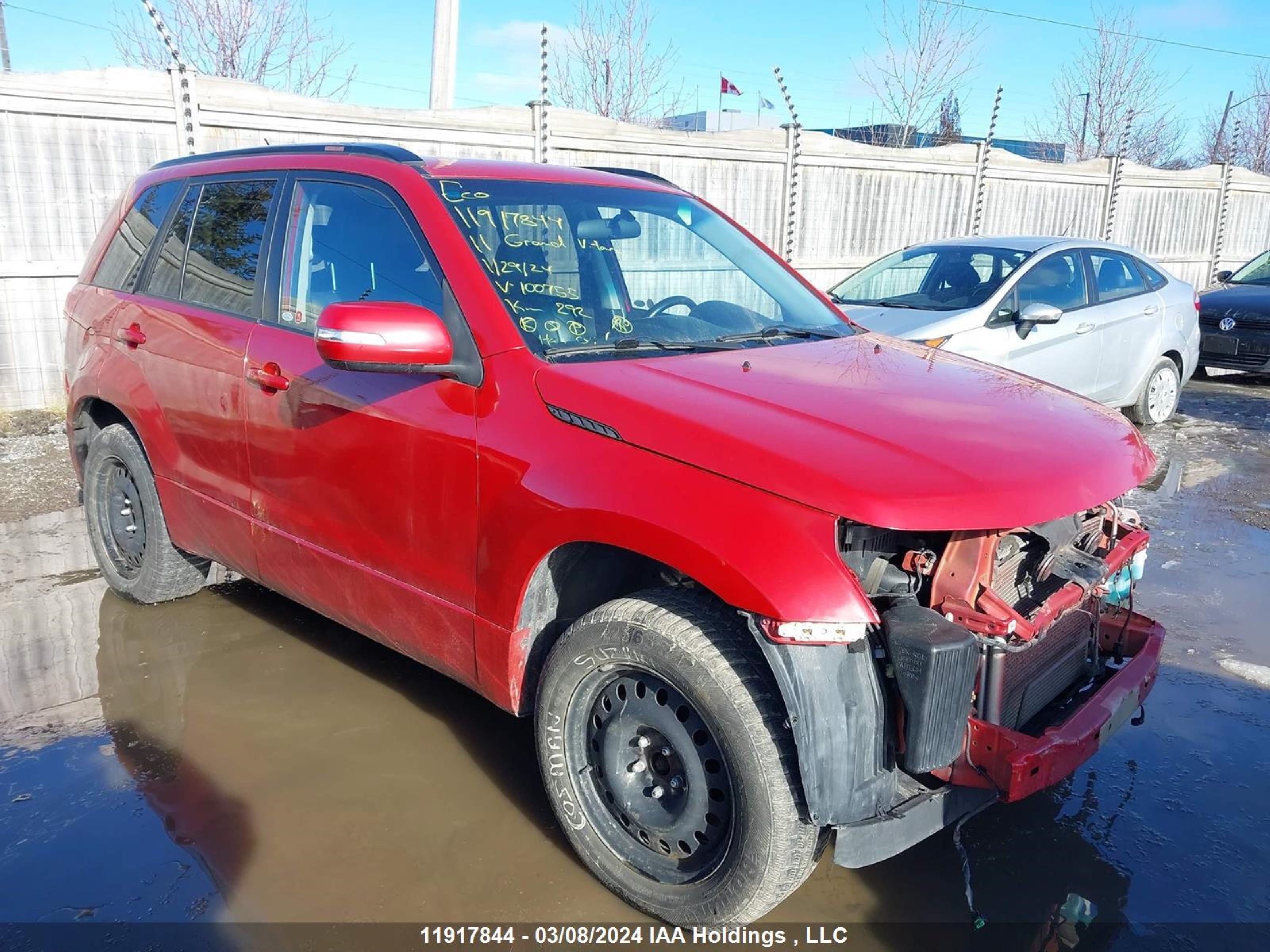 SUZUKI GRAND VITARA 2011 js3td0d76b4100755