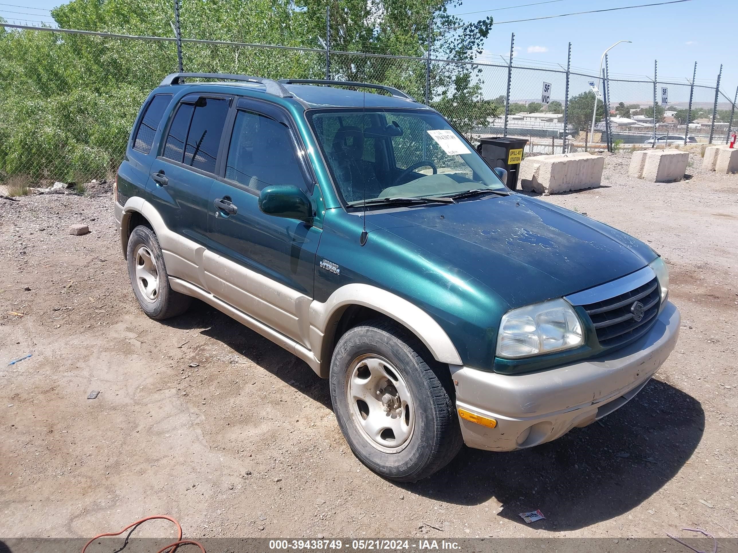 SUZUKI GRAND VITARA 2002 js3td62v924150456