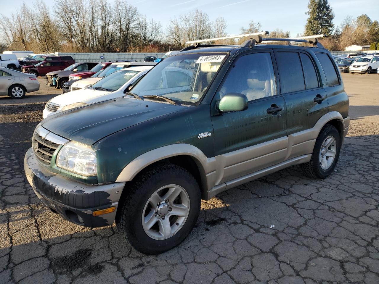 SUZUKI GRAND VITARA 2001 js3td62vx14156846