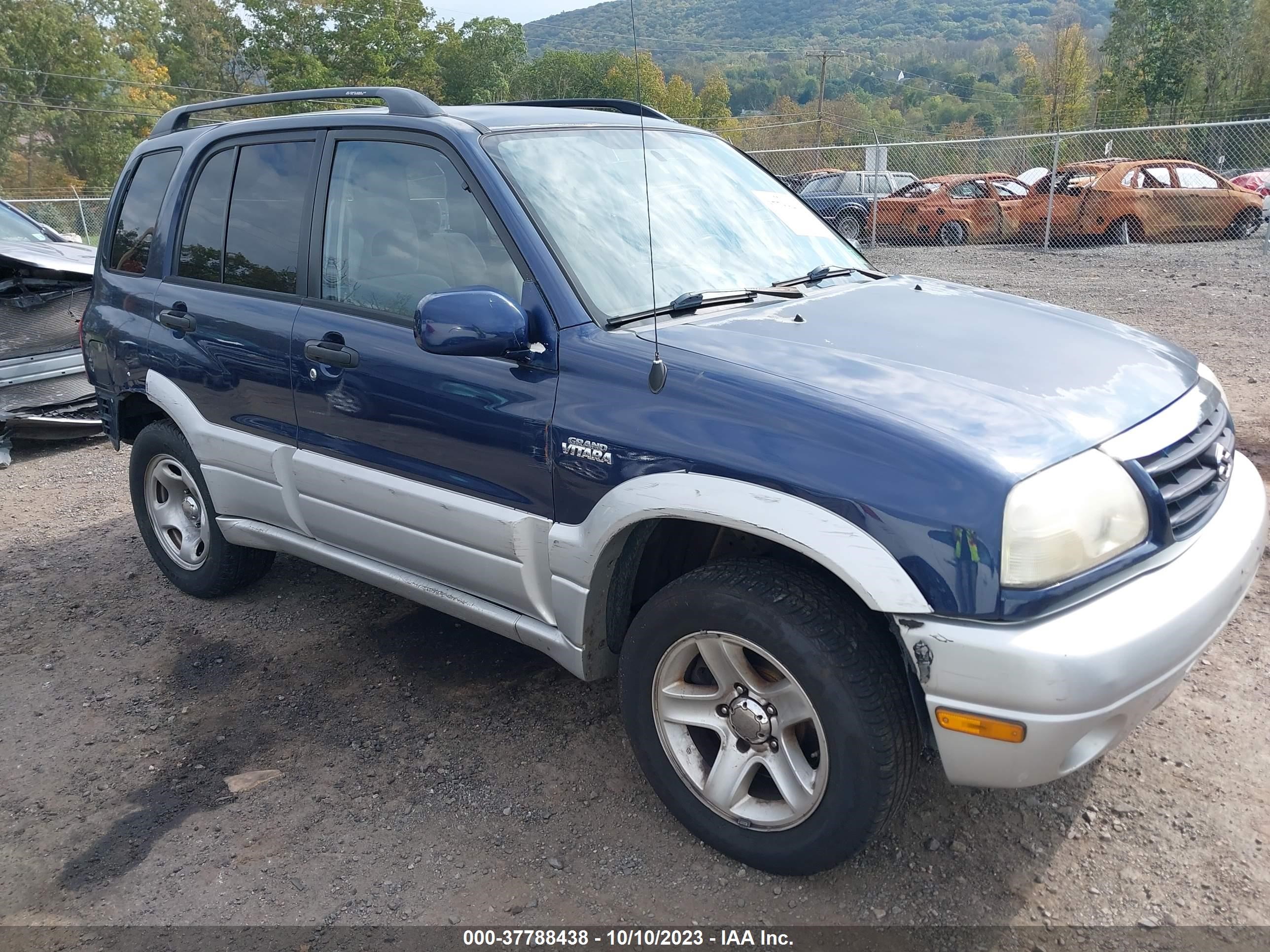 SUZUKI GRAND VITARA 2003 js3td62vx34104846