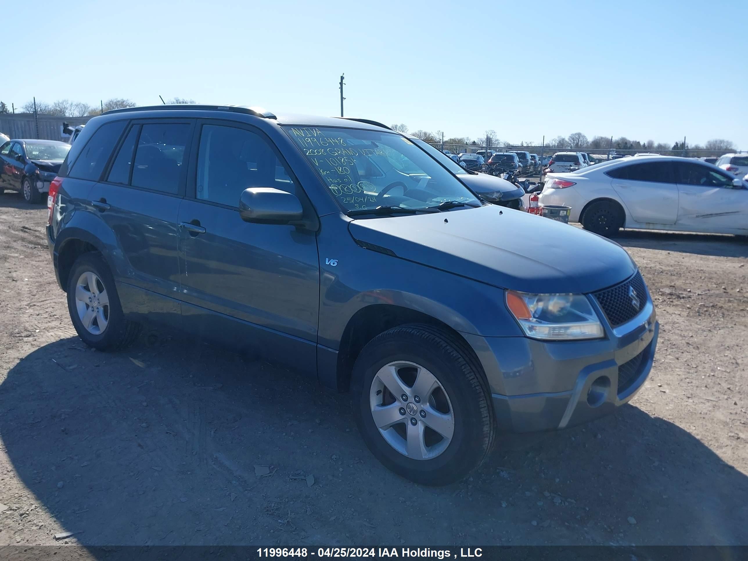 SUZUKI GRAND VITARA 2008 js3td944384101851