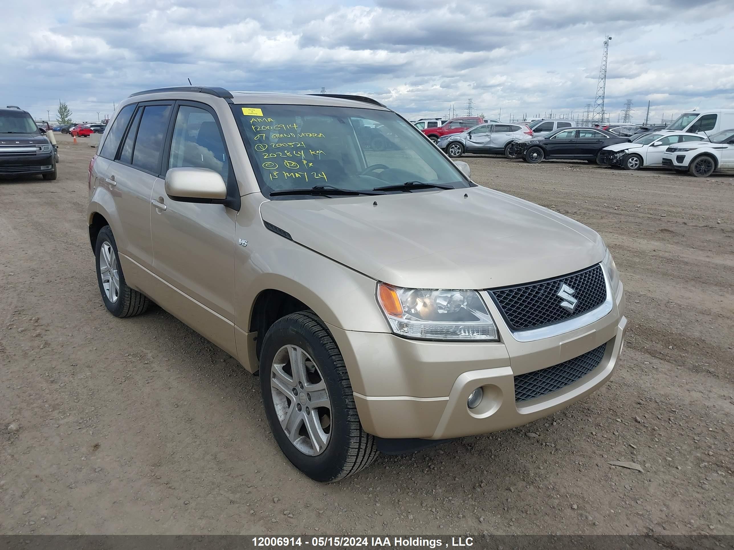 SUZUKI GRAND VITARA 2007 js3td945774200521