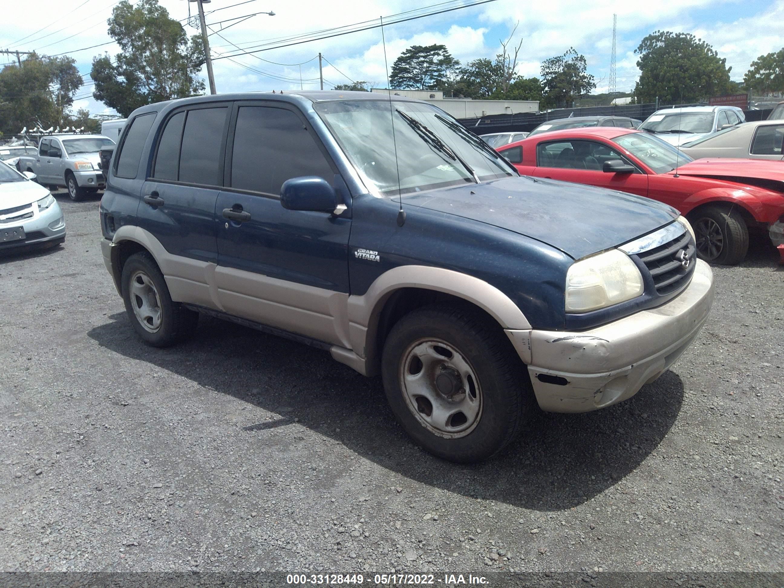 SUZUKI GRAND VITARA 2002 js3te62vx24150642