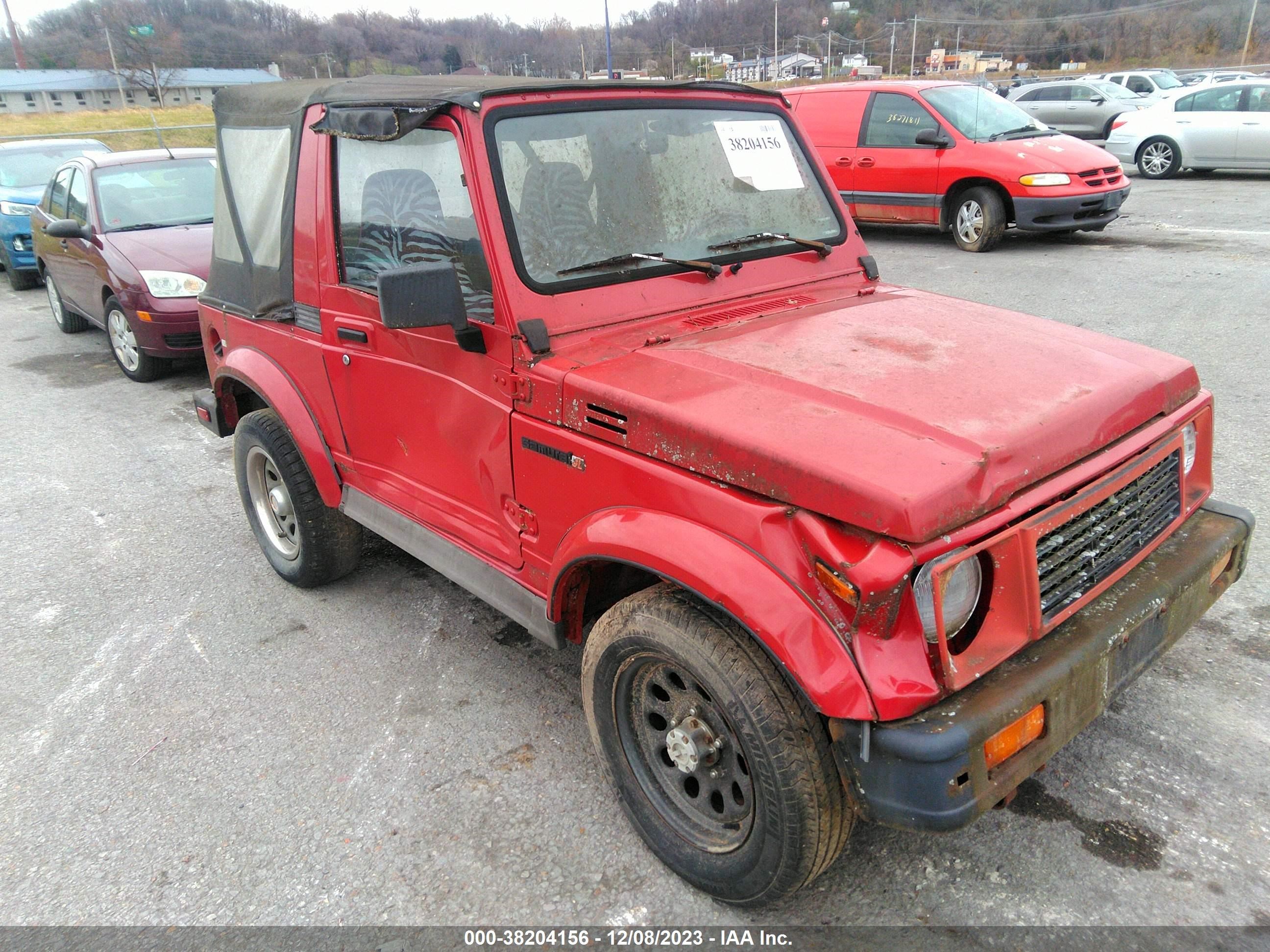 SUZUKI SAMURAI 1990 js4jc31c0l4104567