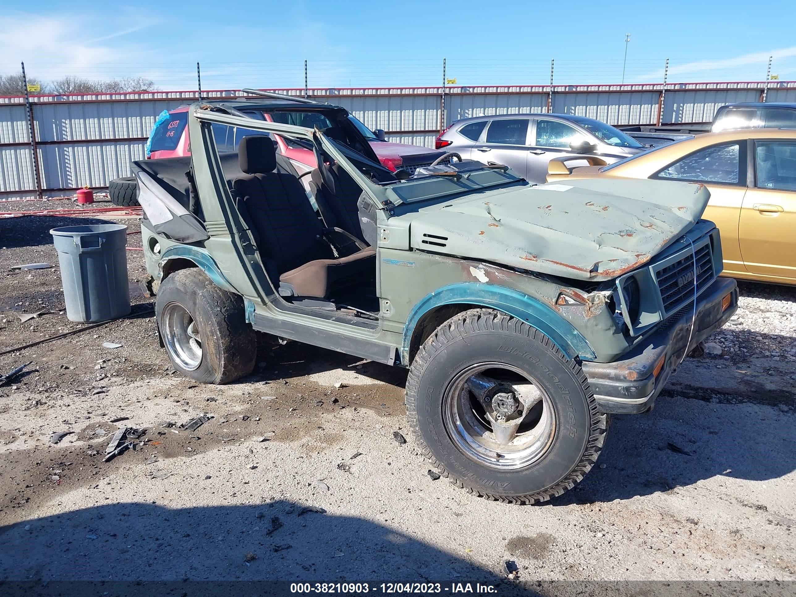 SUZUKI SAMURAI 1988 js4jc51c5j4275694