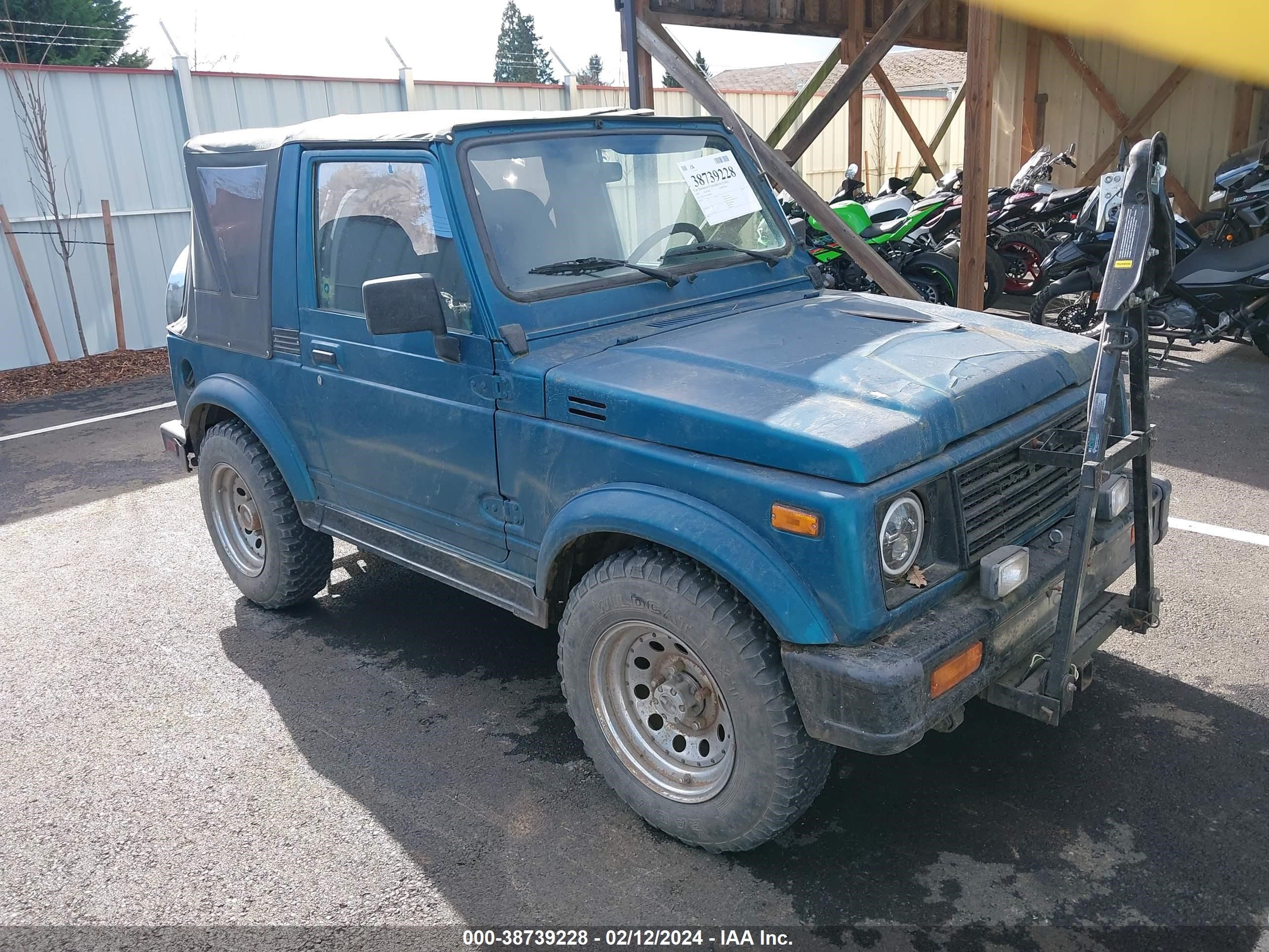 SUZUKI SAMURAI 1987 js4jc51c7h4190690