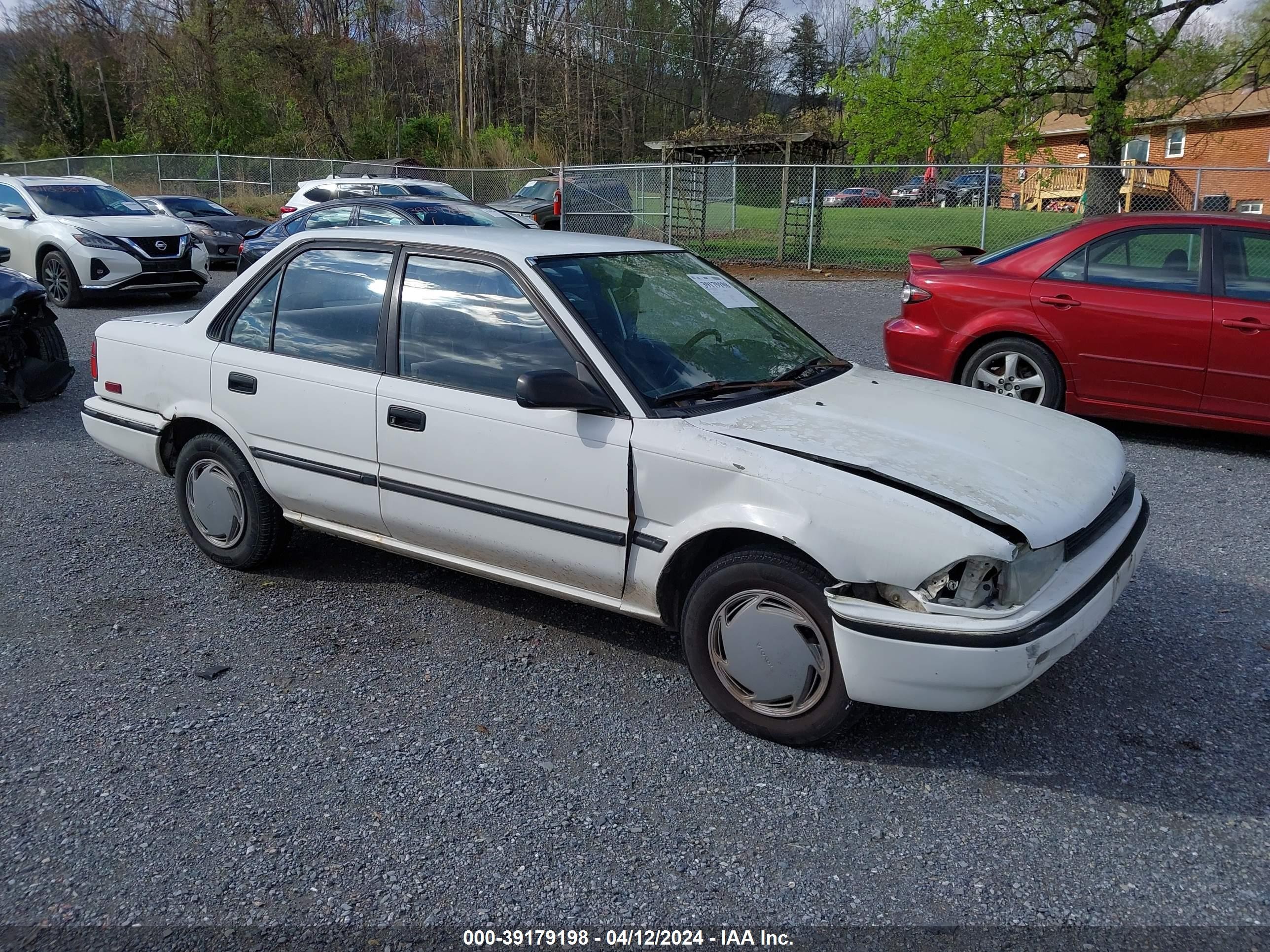 TOYOTA COROLLA 1992 jt2ae94a0n0272139