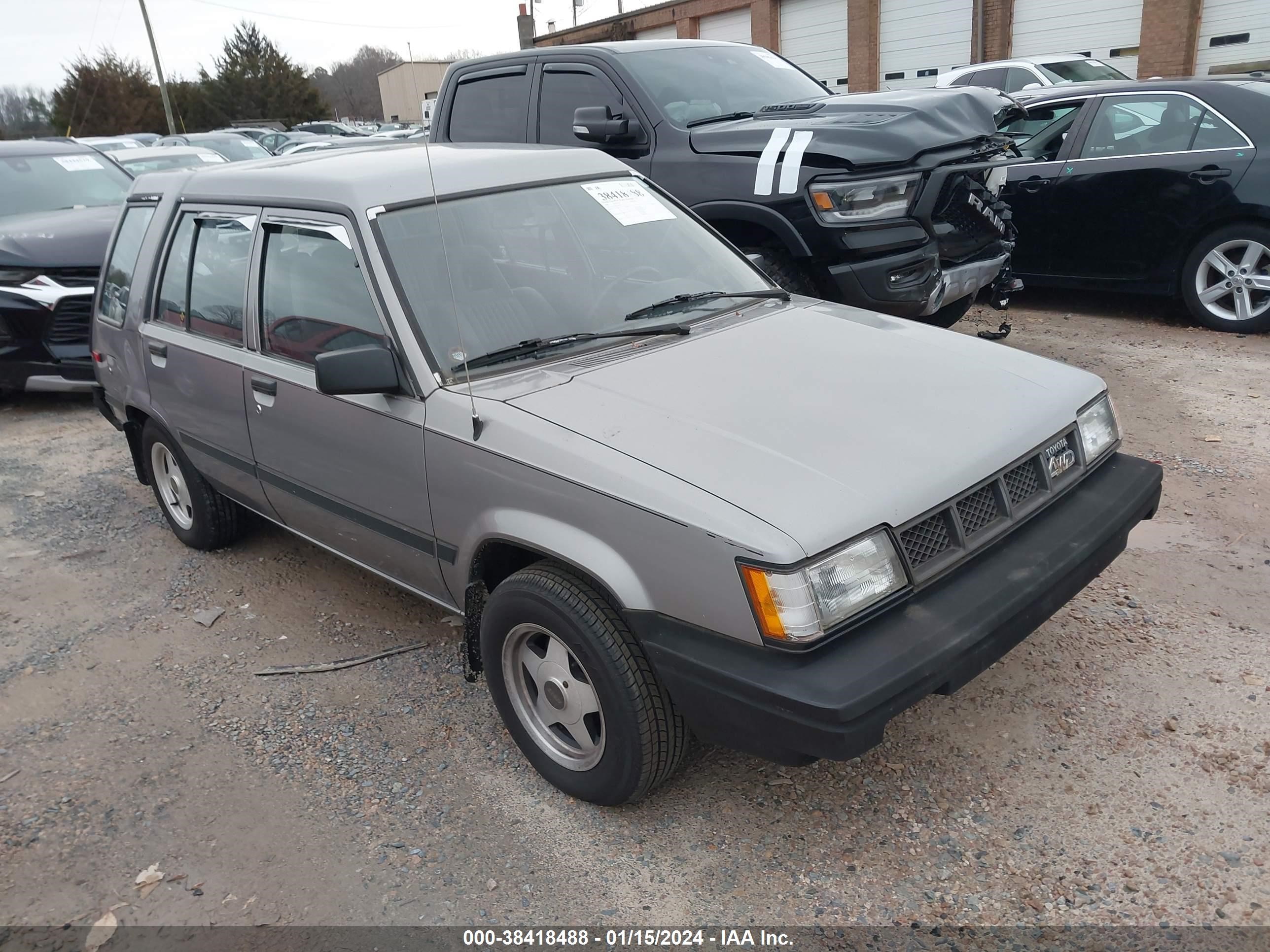 TOYOTA TERCEL 1988 jt2al32w7j0298572