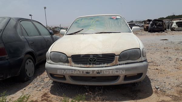 TOYOTA COROLLA 2000 jt2ba13e9y3091694