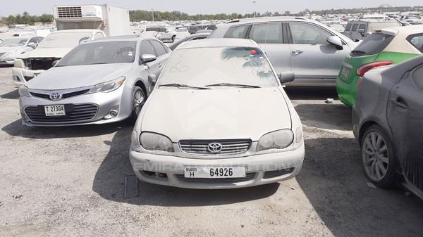 TOYOTA COROLLA 2000 jt2ba13e9y3100944