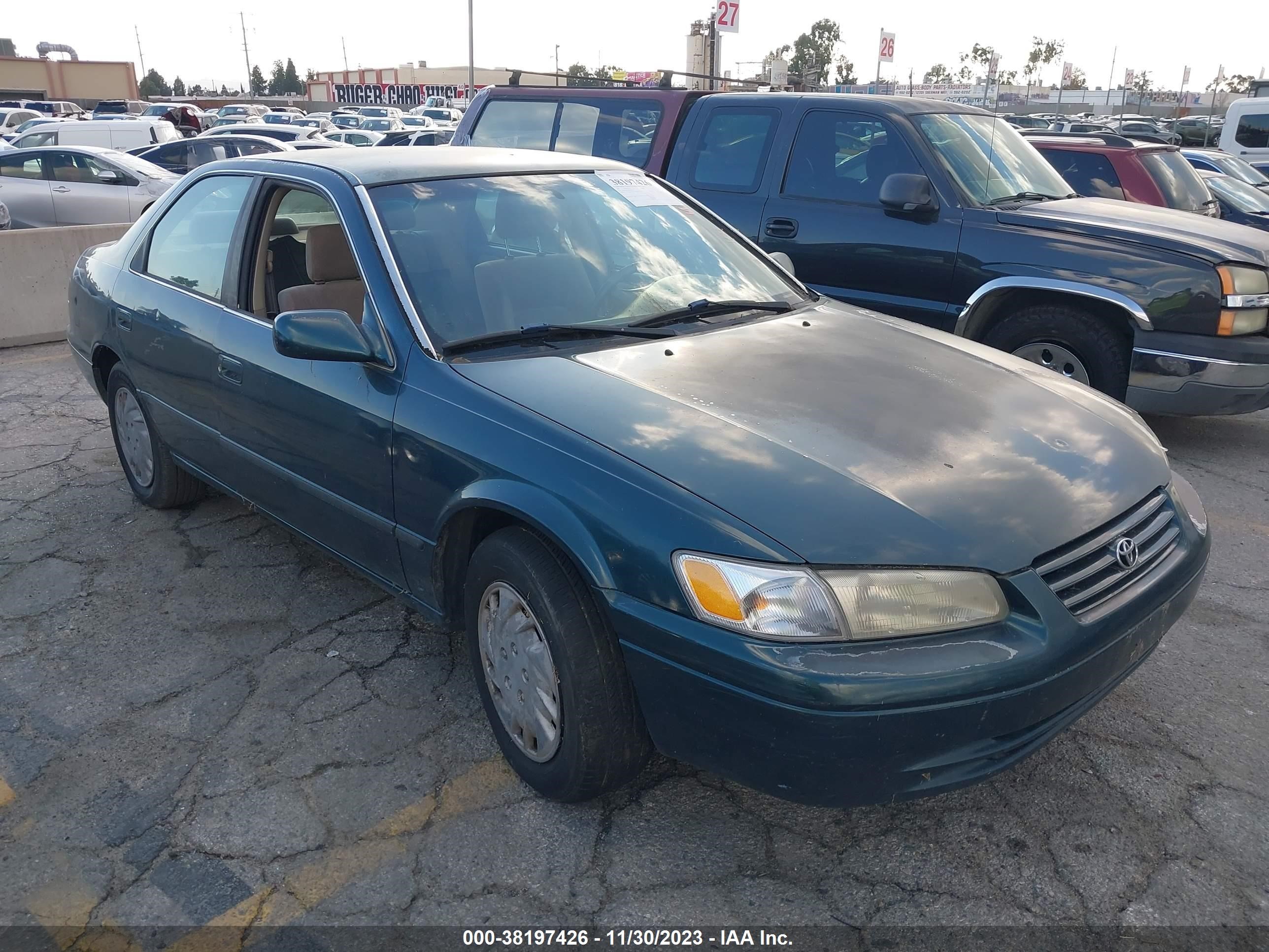 TOYOTA CAMRY 1997 jt2bf22k1v0021036