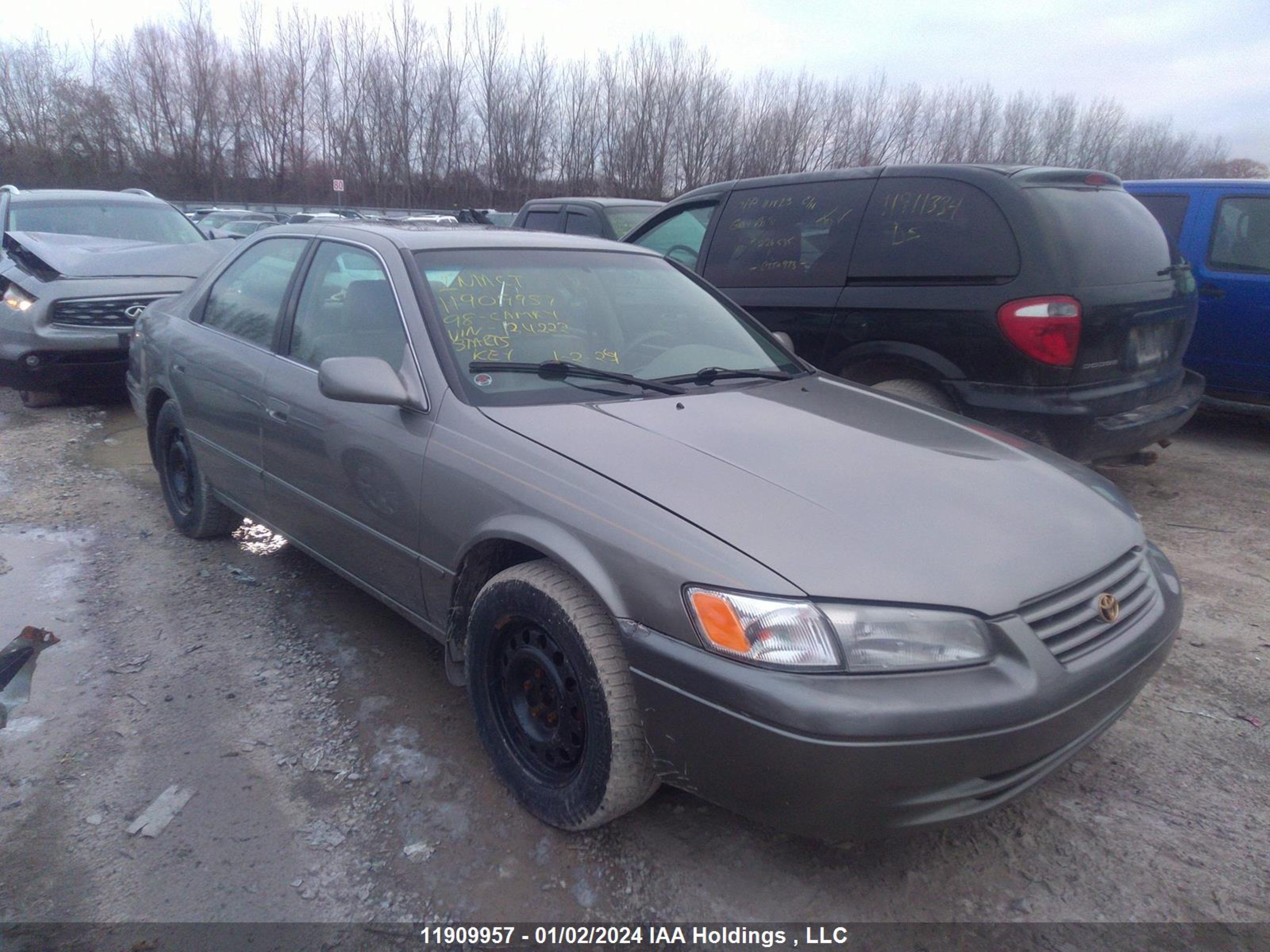 TOYOTA CAMRY 1998 jt2bf22k7w0124222