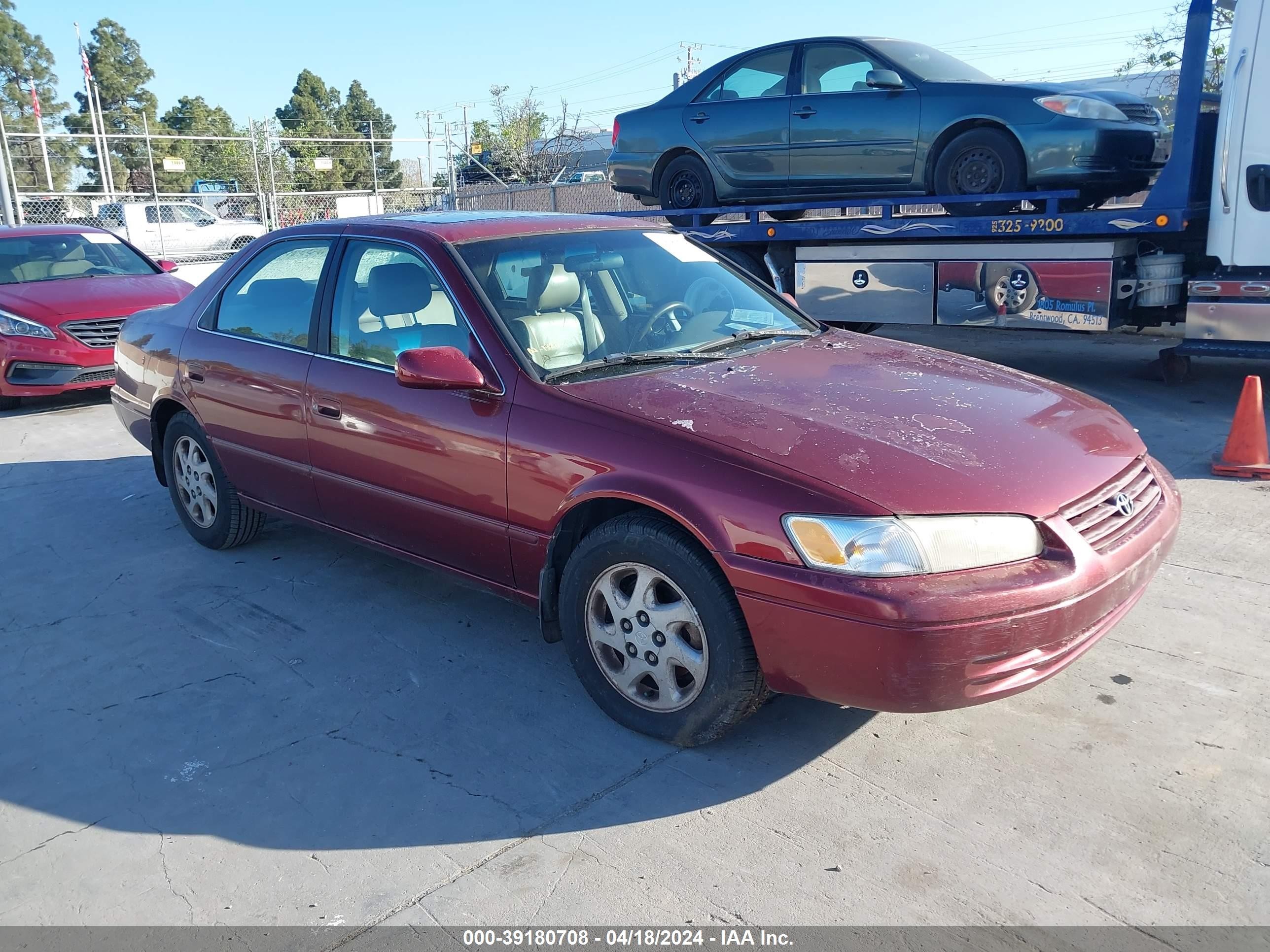 TOYOTA CAMRY 1999 jt2bf28k7x0160856